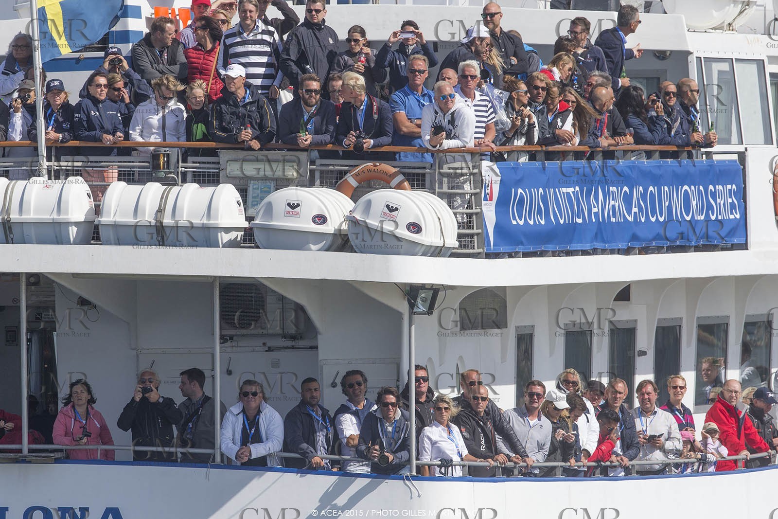 29 08 2015, Göthenburg, (SWE), 35th America's Cup, Louis Vuitton America's Cup World Series Göthenburg 2015, Race Day 1