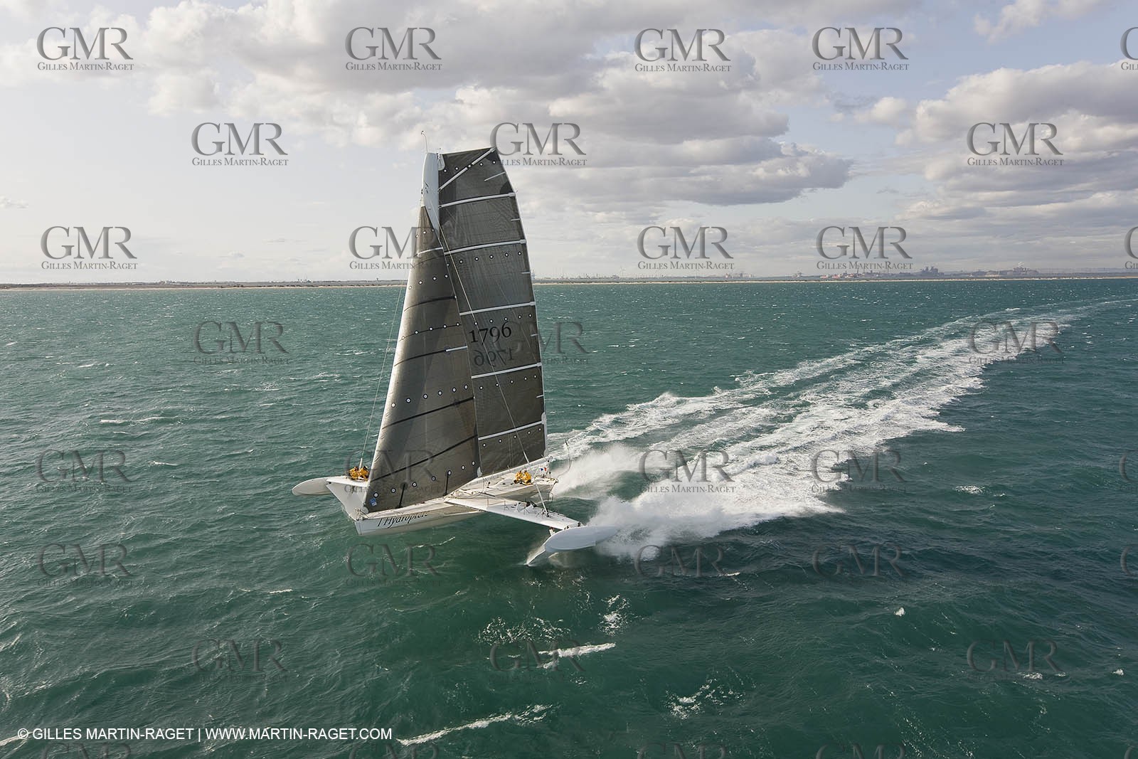 03 10 2008 - Fos   mer (FRA, 13) - L'Hydroptère - Speed record attempt