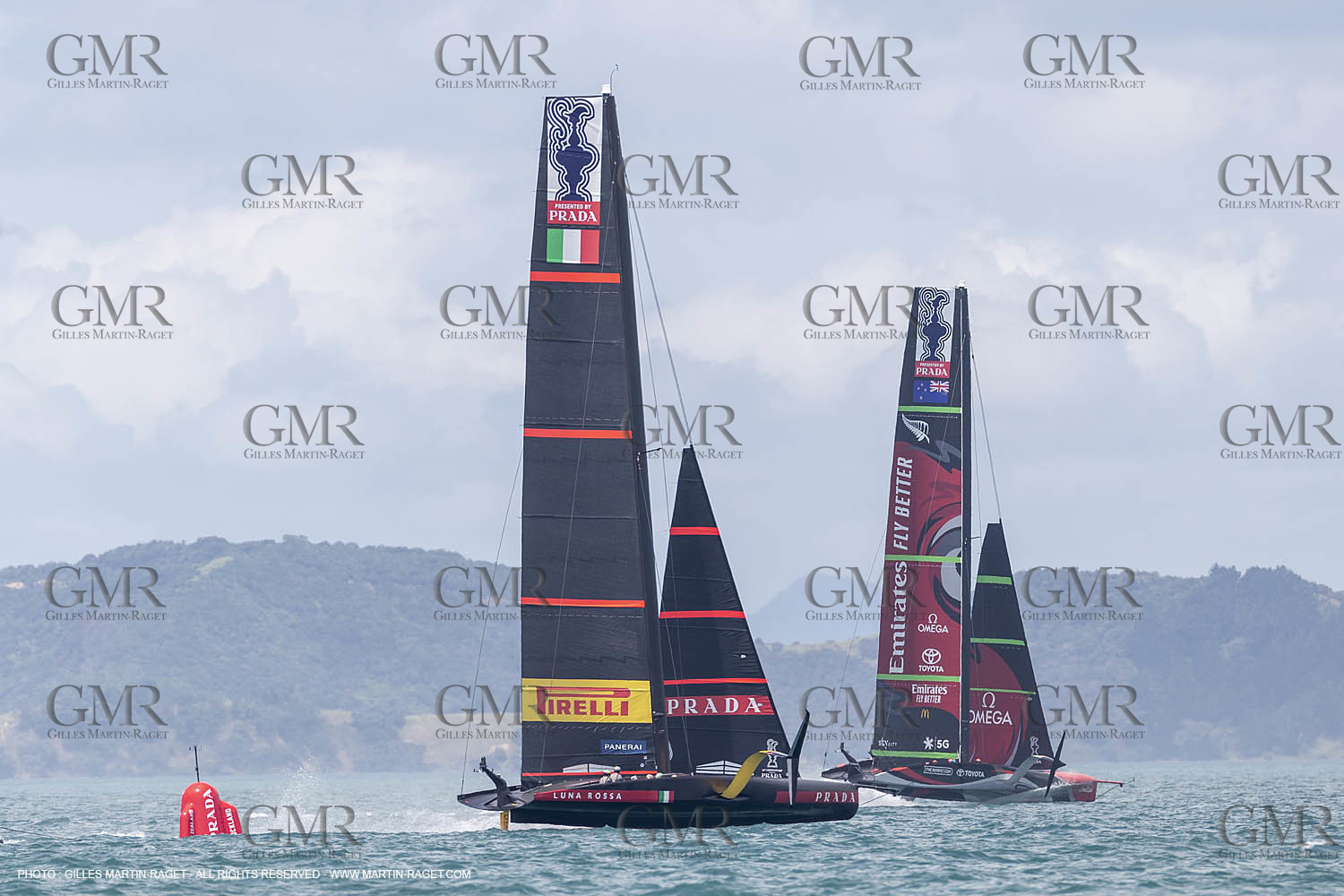 08 12 2020 - Auckland (NZL) - 36th America's Cup - Practice Sessions - Day 1