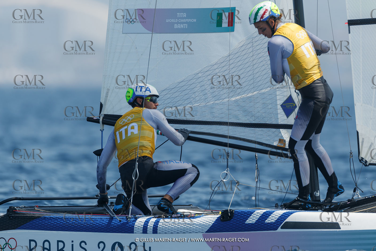 06 08 2024, Marseille (FRA), Paris 2024 Olympic Games, Sailing, Race Day 9