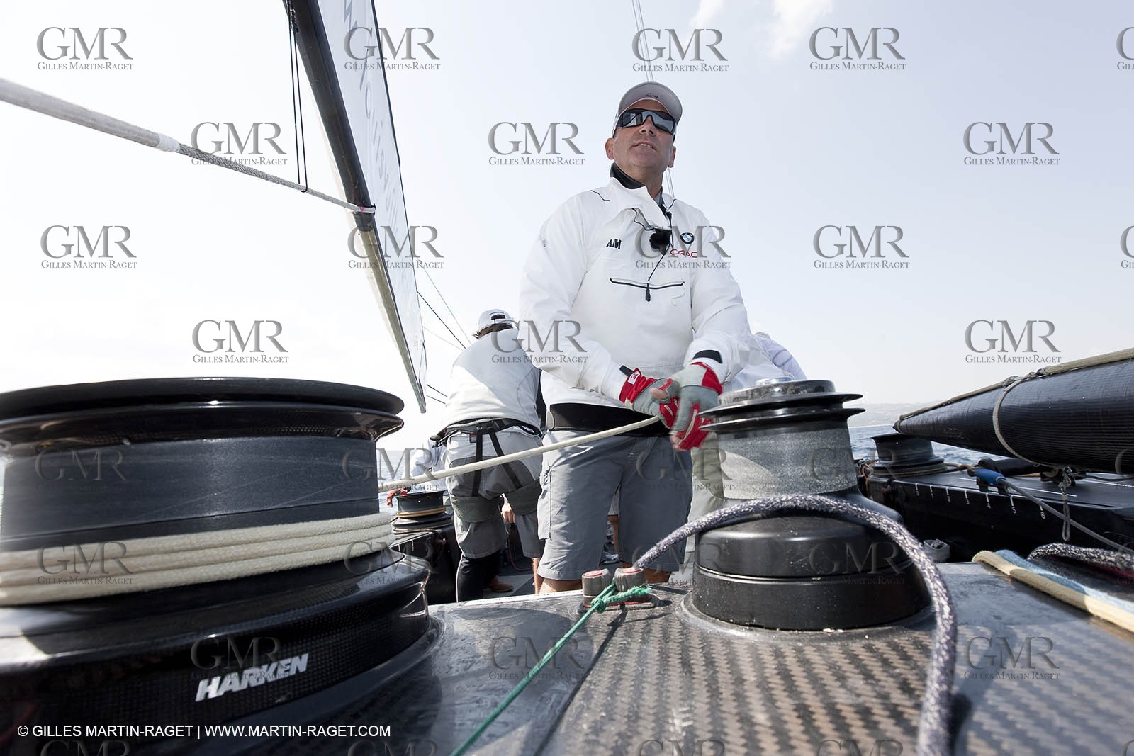 19 05 2010 - La Maddalena (ITA, Sardinia) Louis Vuitton Trophy - BMW ORACLE Racing - Training