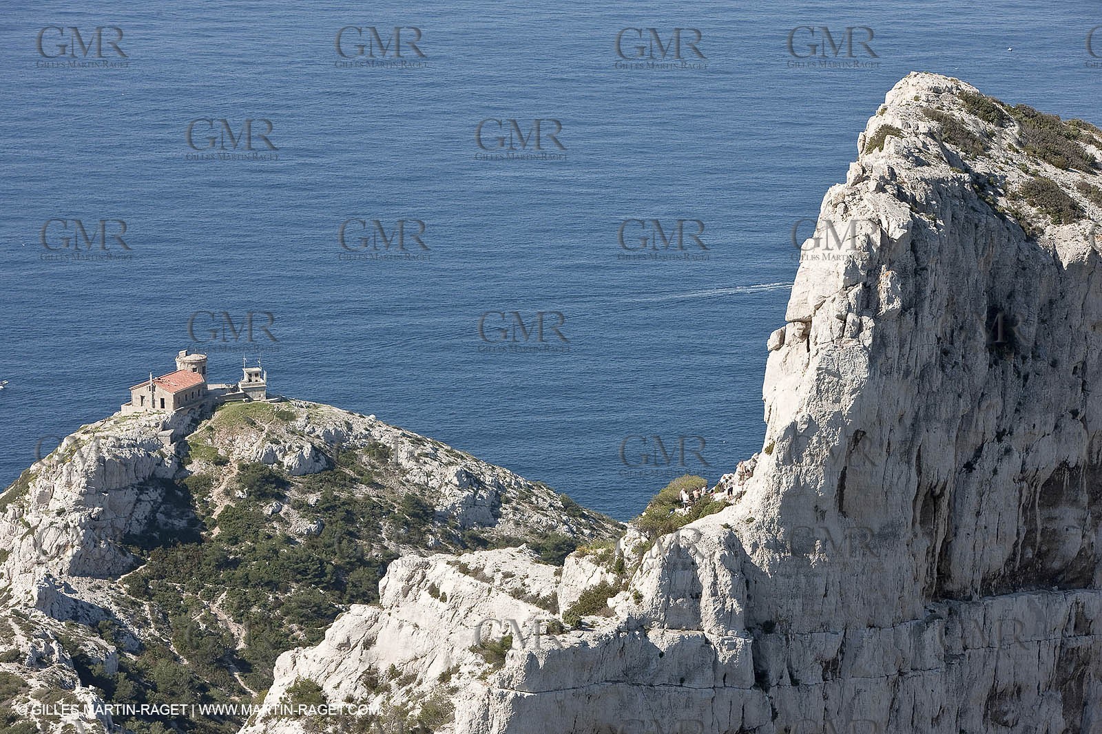 18 04 2009 - Marseille (FRA, 13) - Les Calanques - East side of rocher des Goudes