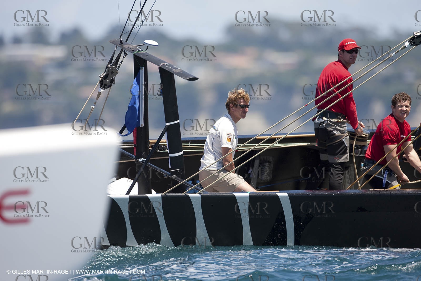 21 01 2009 - Auckland (NZL) -  Louis Vuitton Pacific Series - BMW ORACLE Racing - Training