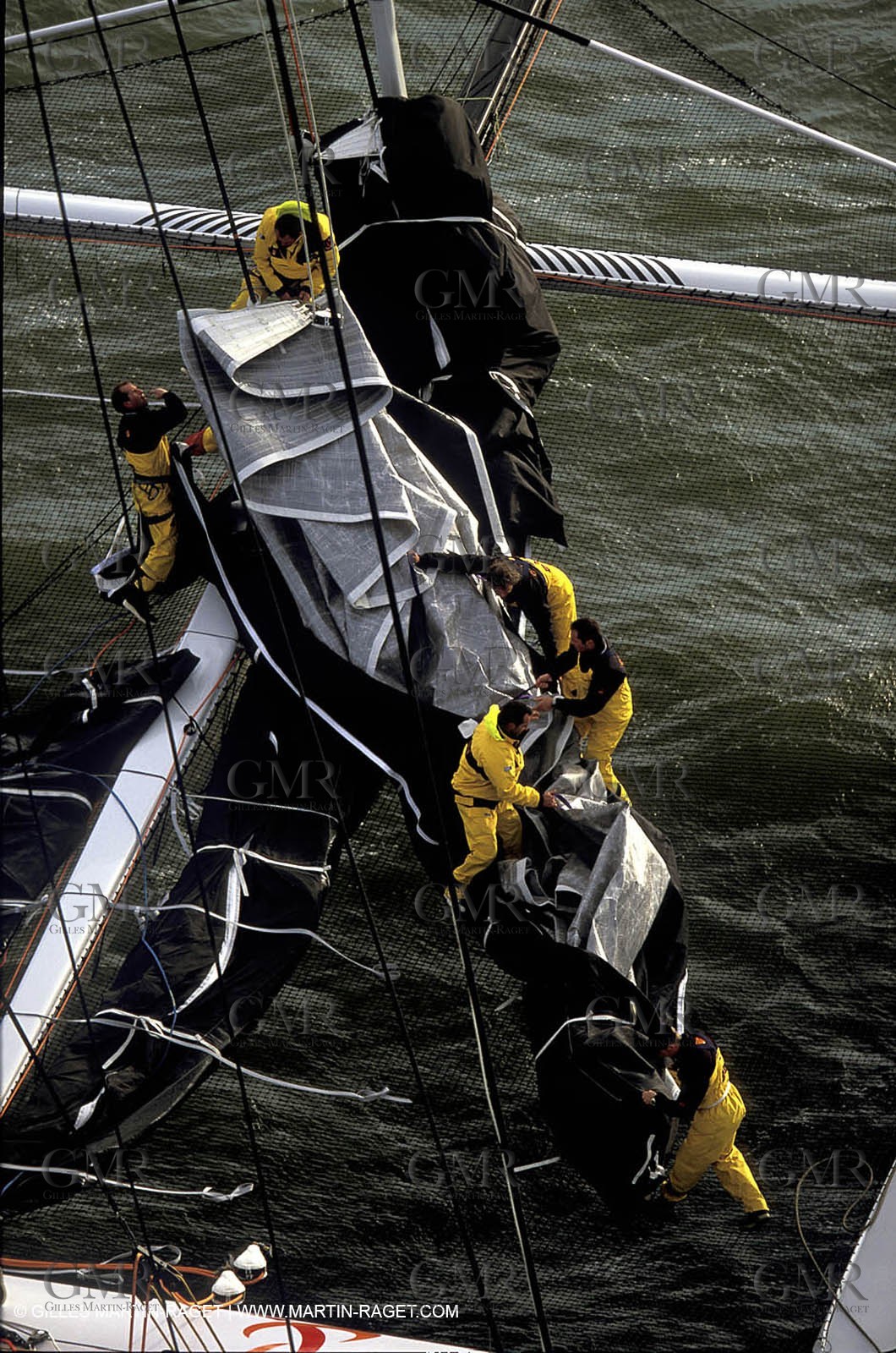 La Trinité mer - Premiers essais Orange II