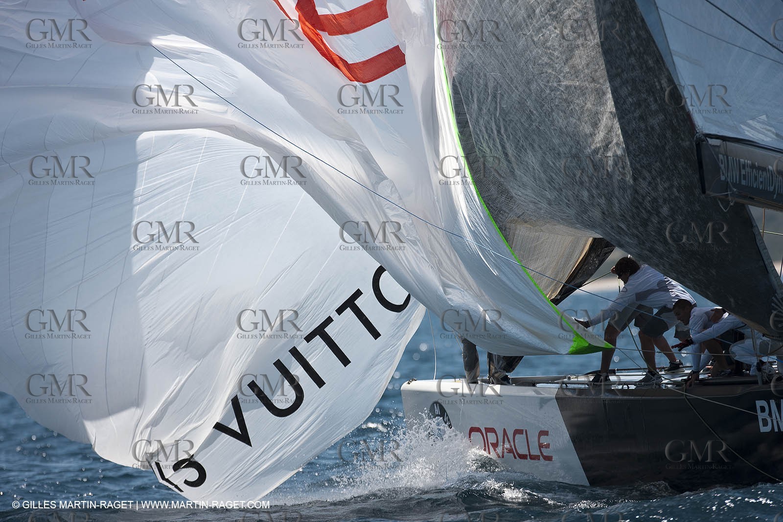 19 05 2010 - La Maddalena (ITA, Sardinia) Louis Vuitton Trophy - BMW ORACLE Racing - Training