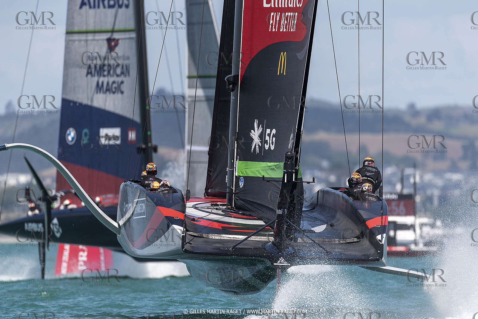 12 01 2021, Auckland (NZL), 36th America's Cup, Practice Racing