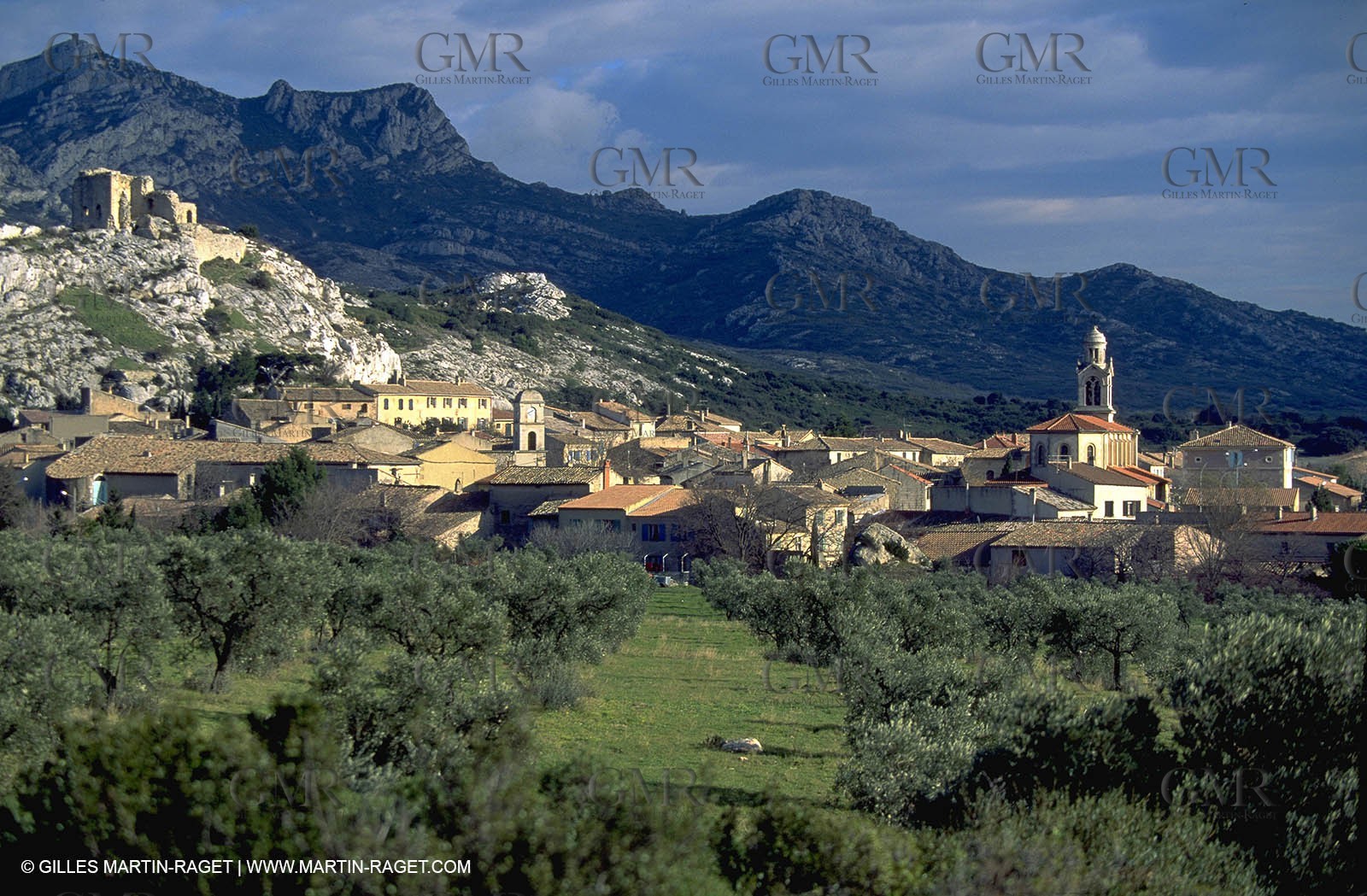 France, Provence, Villages des Alpilles, Aureille