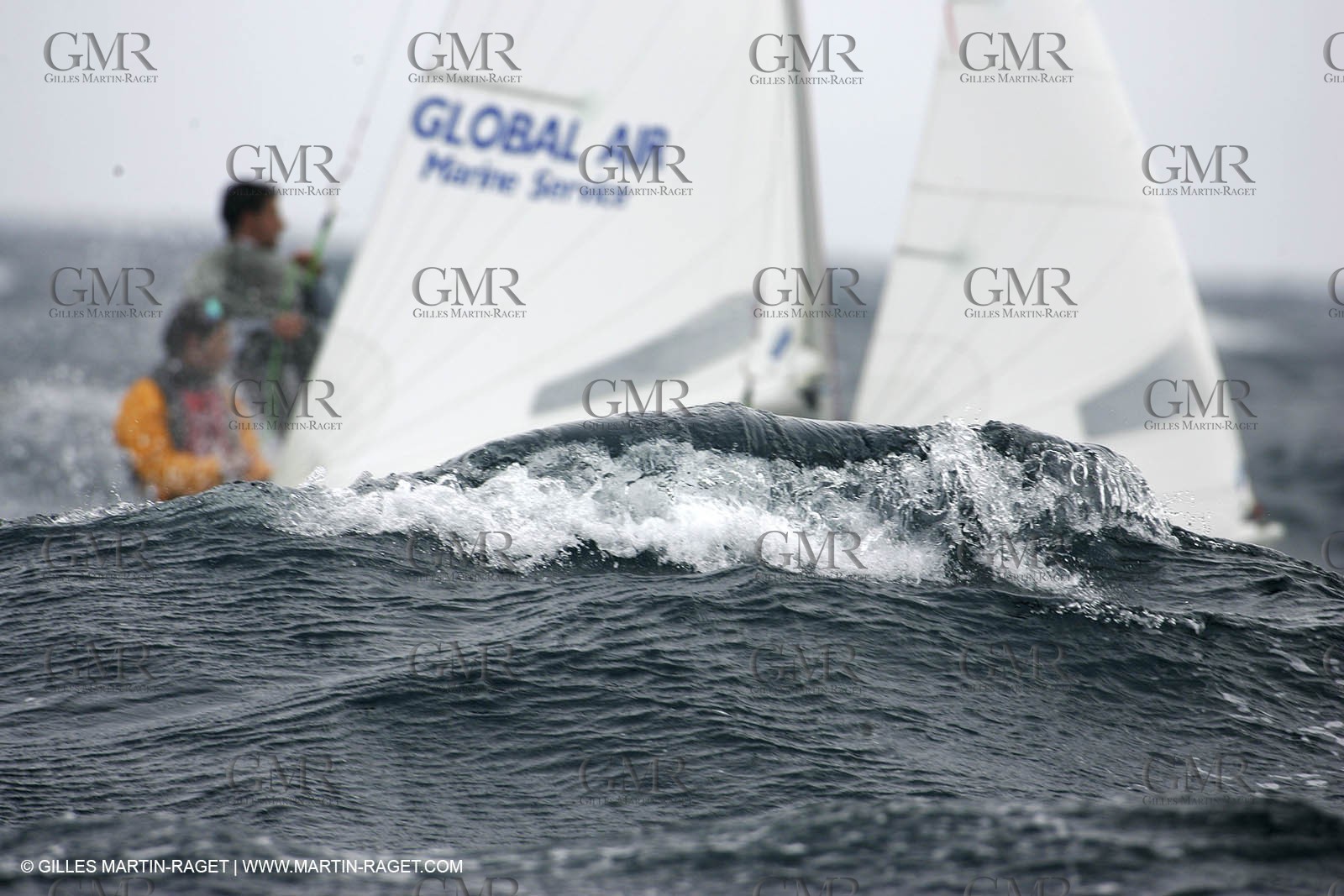 Semaine Olympique Française de Voile 2005 - Jour 1 - 470