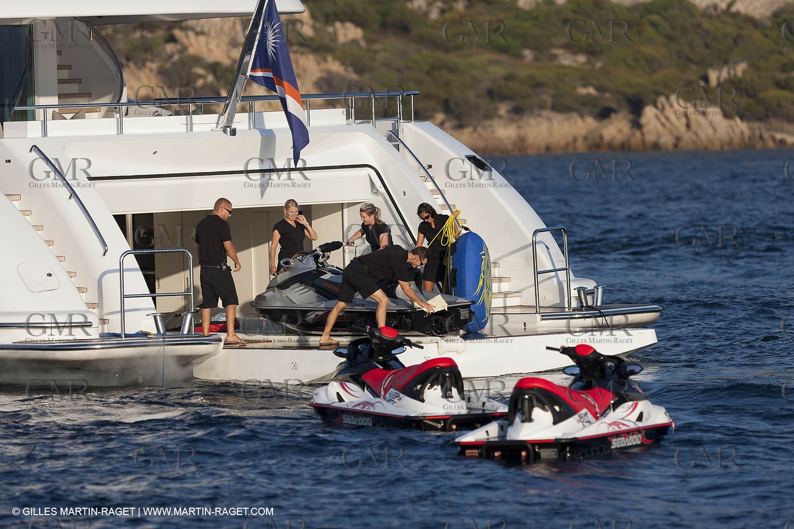 18 08 2011 - La Maddalena (ITA, Sardinia) - Motor yacht Inception
