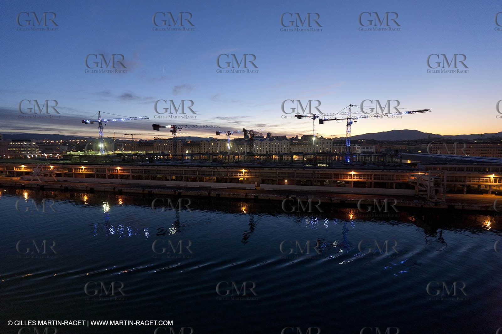 17 02 2012 - Marseille (FRA,13) - Arrival in Marseille harbour onboard ferry Piana (La Meridionale Corp.)