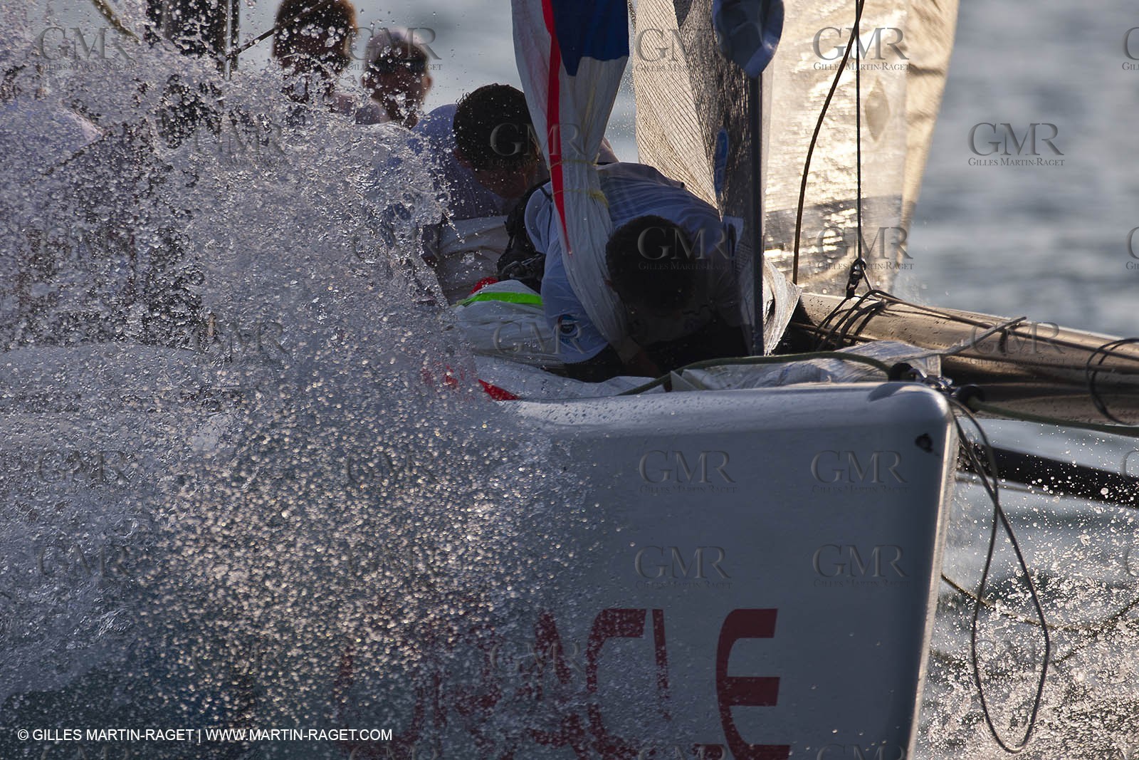 14 11 2010 - Dubai (UAE) - Dubai Louis Vuitton Trophy -  BMW ORACLE Racing - Training - Race Day 1