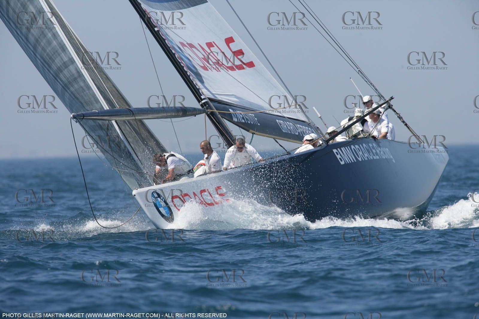 8 05 2007-Valencia (Spain)- 32nd America's Cup - Louis Vuitton Cup - RR2 - Day 10 - BMW ORACLE Racing