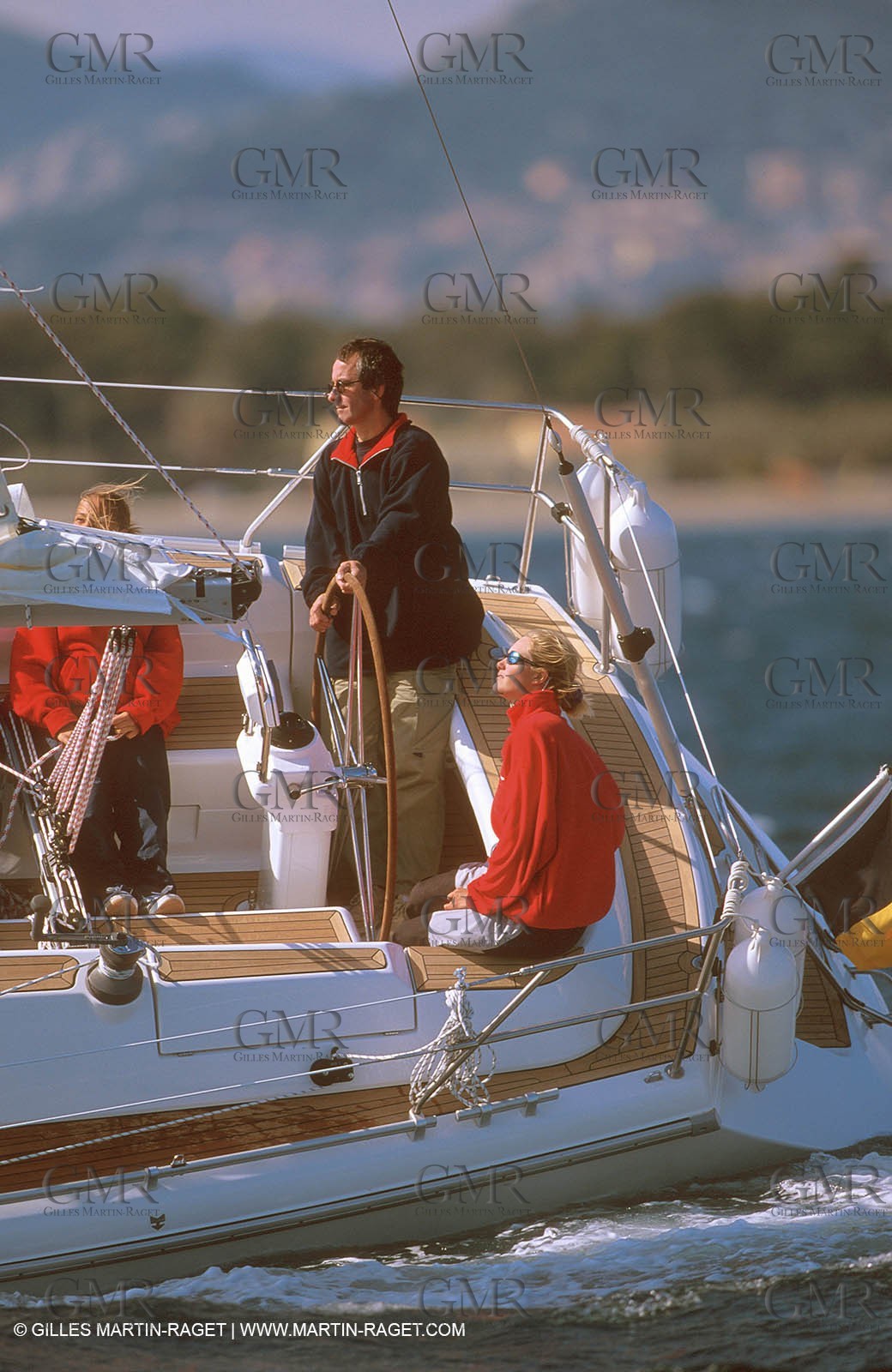 Sail - Cruising - People - Helm