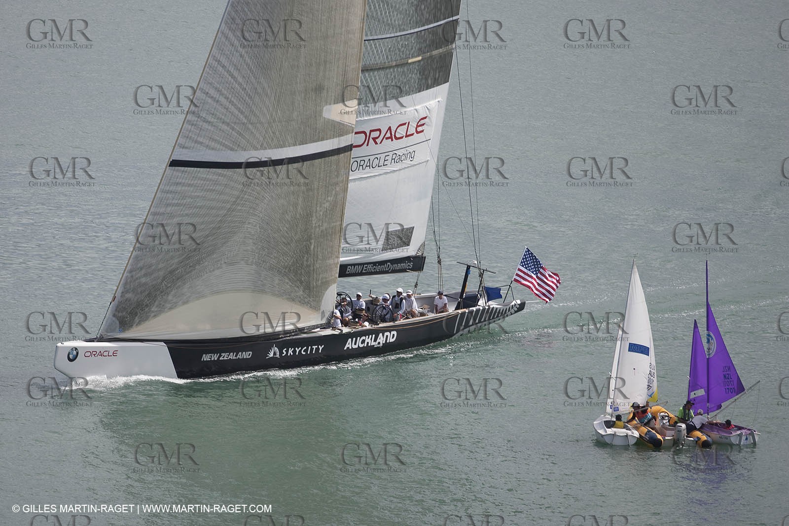 29 01 2009 - Auckland (NZL) -  Louis Vuitton Pacific Series - BMW ORACLE Racing - Training