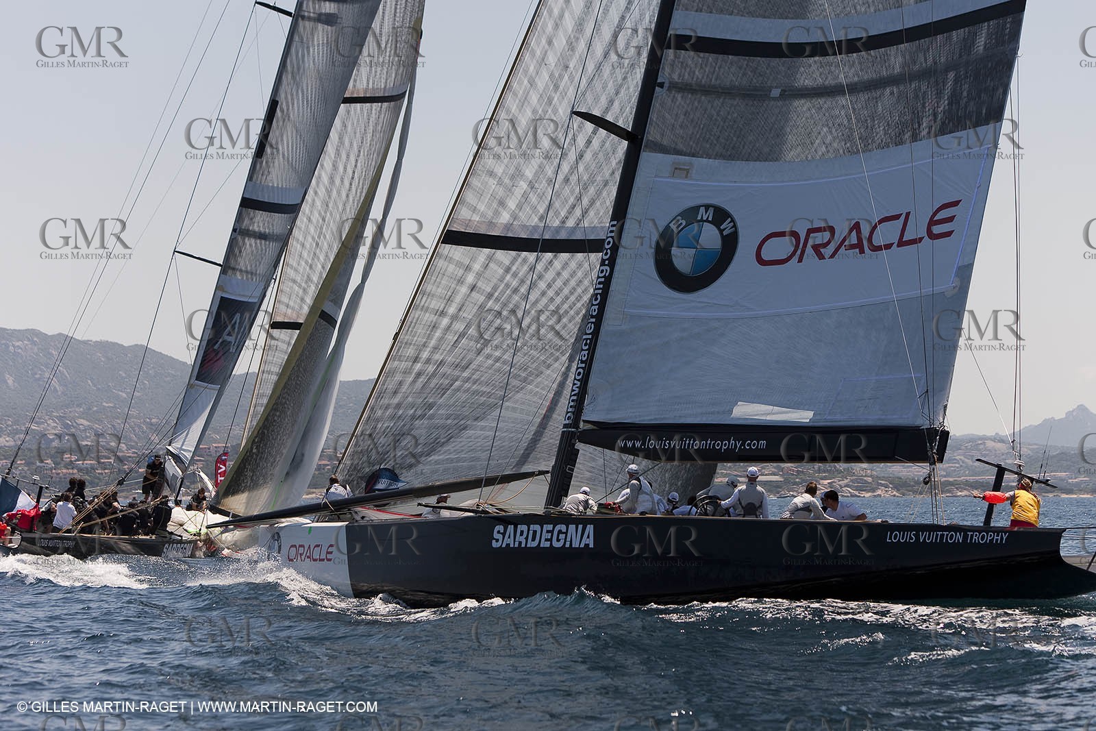 23 05 2010 - La Maddalena (ITA, Sardinia) Louis Vuitton Trophy - BMW ORACLE Racing - Racing Day 2