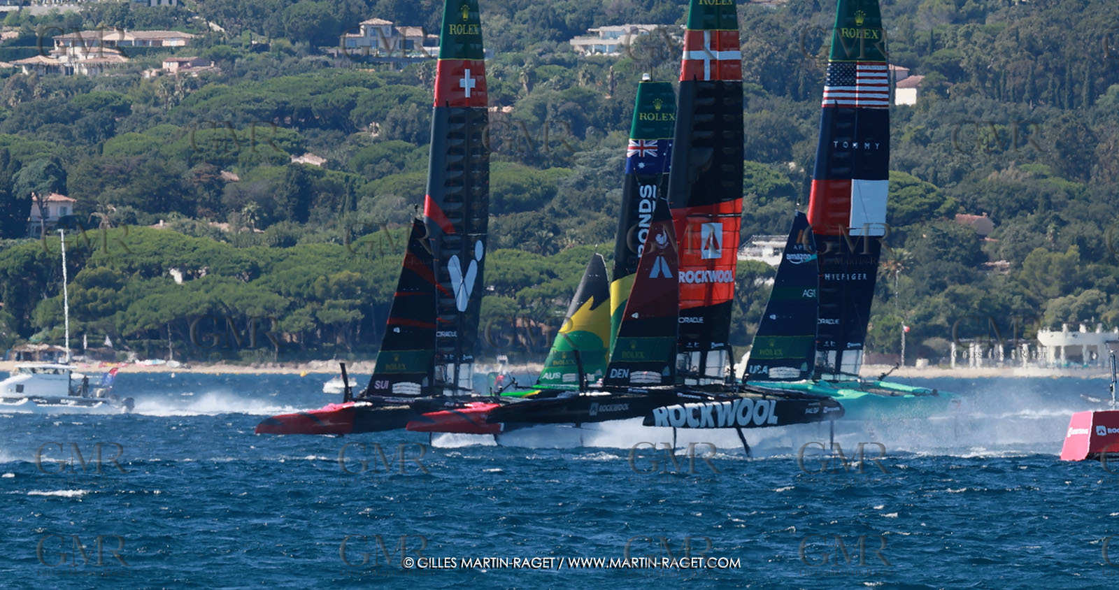 10 09 2025, Saint-Tropez,(FRA), Rockwool SailGP France Saint-Tropez, Race Day 1