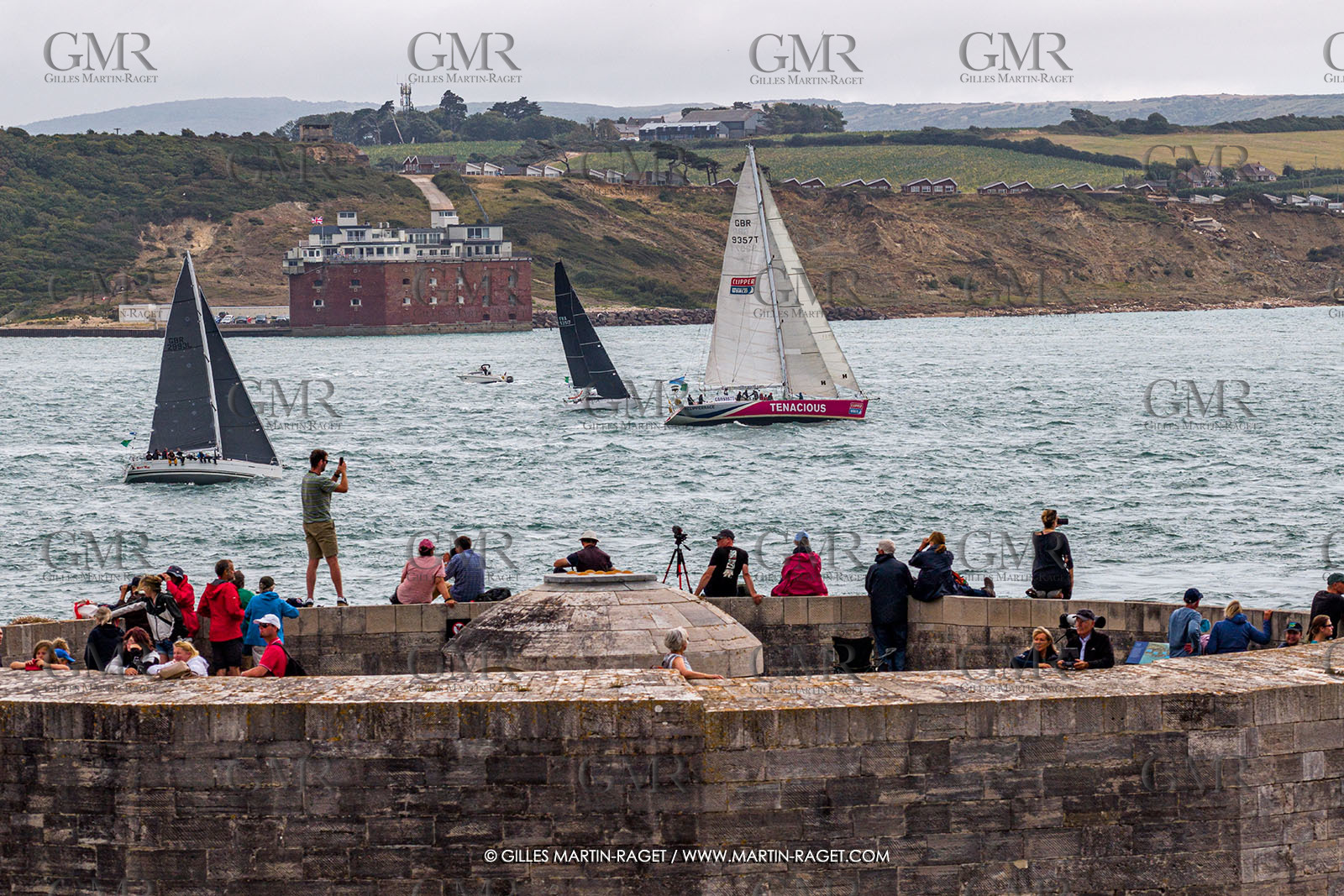 26 07 2025, Cowes (UK, IOW), Admiral's Cup 2025, Rolex Fastnet Race start,