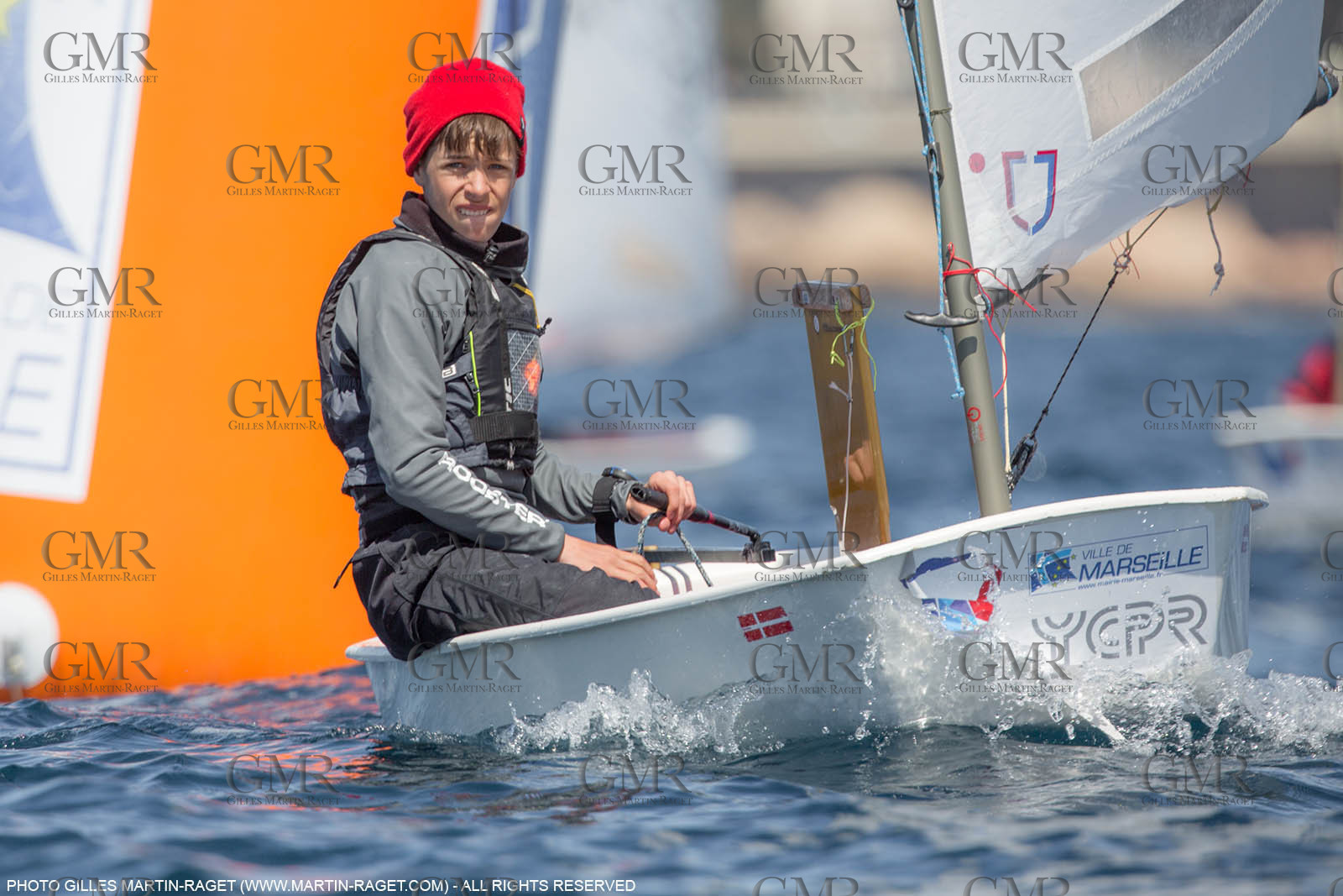 14 04 2016, Marseille (FRA,13), SNIM Dériveurs, Coupe Internationale de Printemps Optimist, Day 4