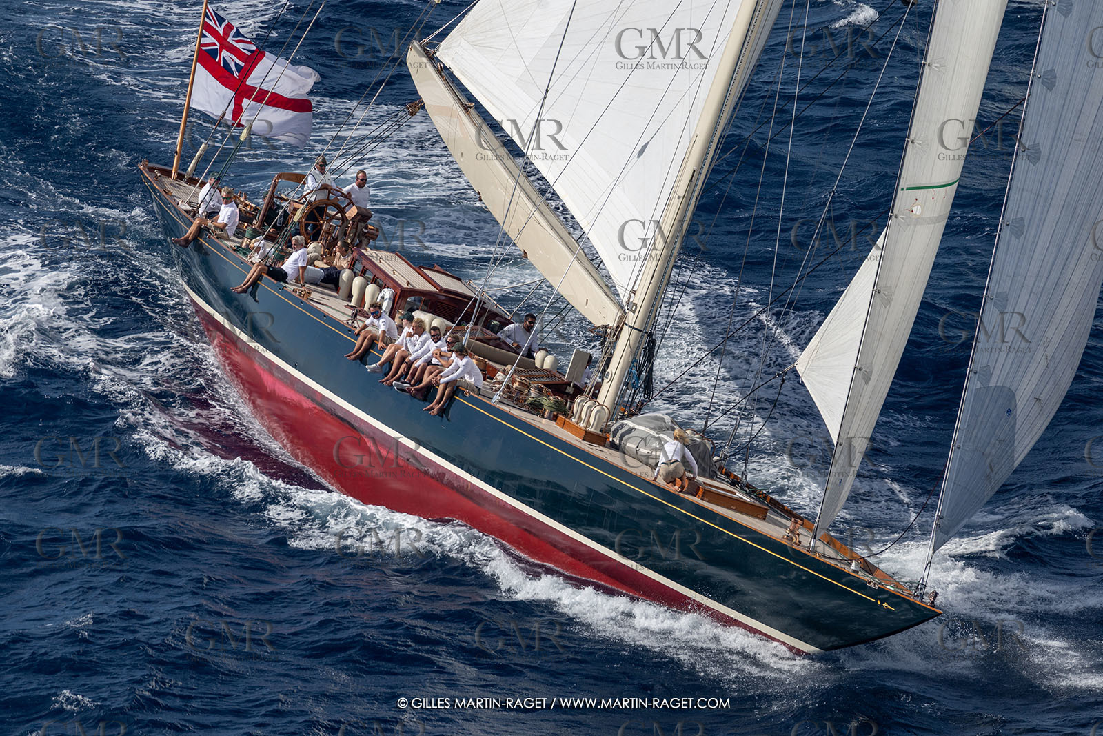 04 10 2025, Saint-Tropez (FRA), Les VoIles de Saint-Tropez 2025, Race Day 6