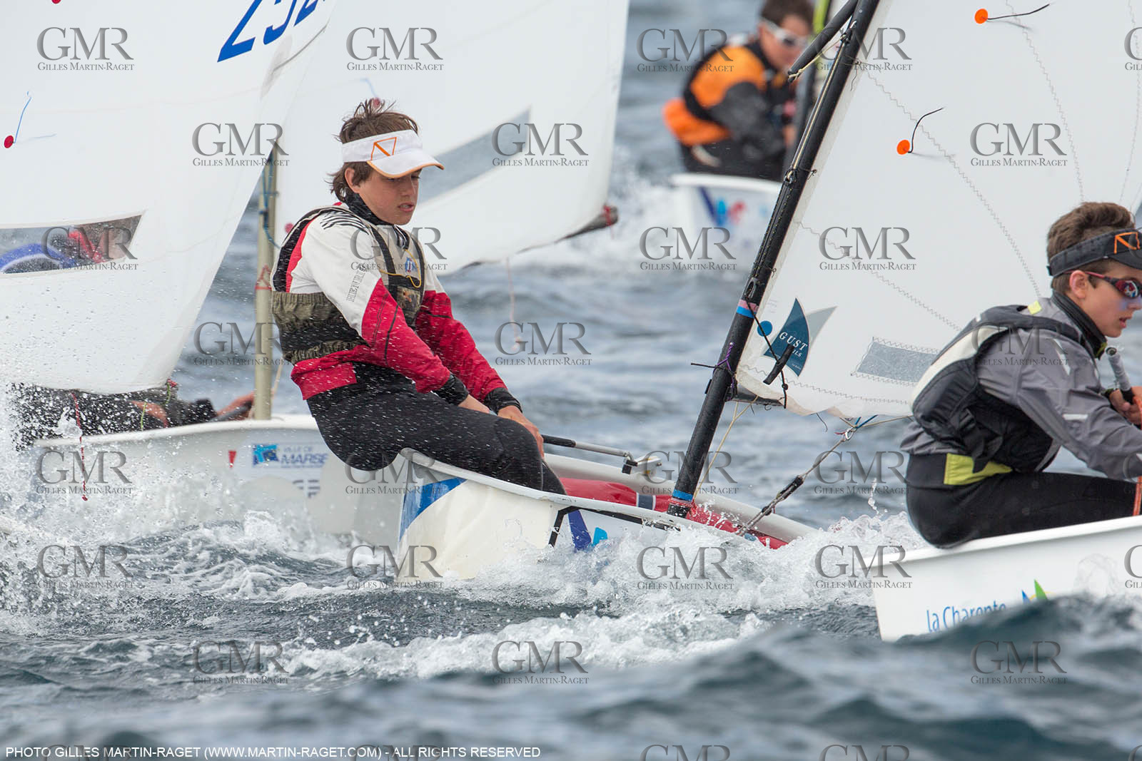 15 04 2016, Marseille (FRA,13), SNIM Dériveurs, Coupe Internationale de Printemps Optimist, Final Day