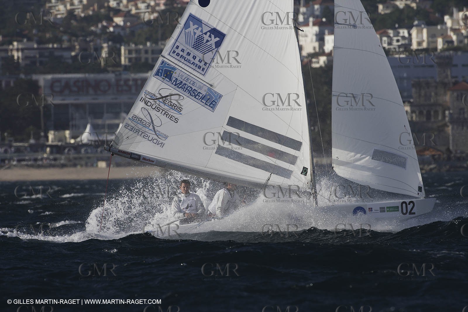 09-05-07 - ISAF SAILING WORLD CHAMPIONSHIPS - CASCAIS 2007 - DAY 6 - Star - FRANCE - Xavier Rohart   Pascal Rambeau