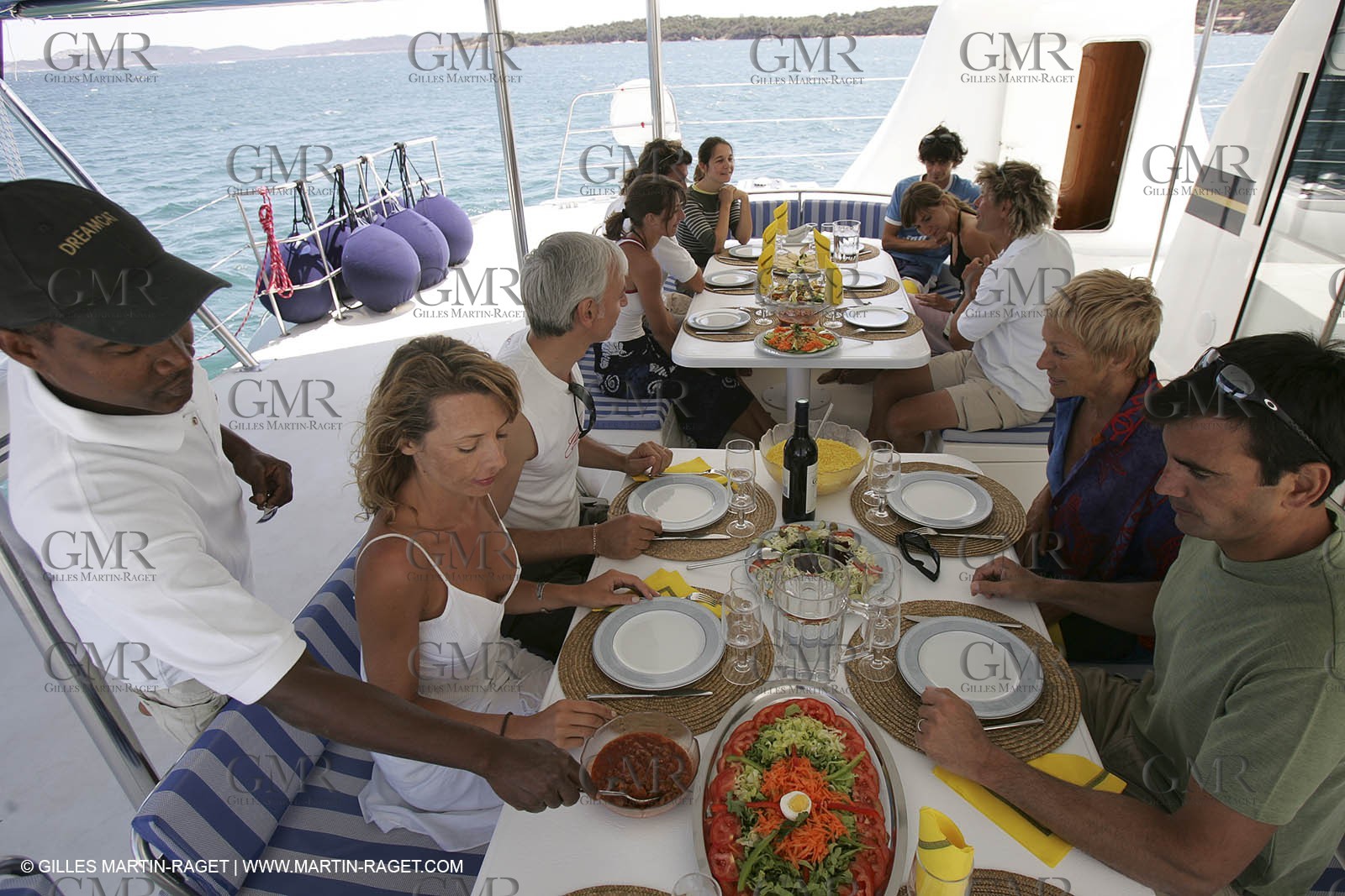 DreamCat Voile - Croisière - Repas