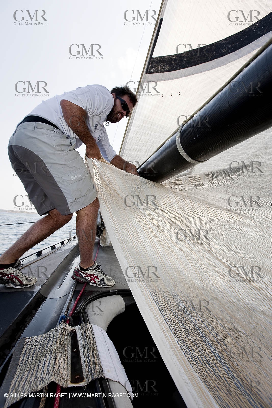 19 05 2010 - La Maddalena (ITA, Sardinia) Louis Vuitton Trophy - BMW ORACLE Racing - Training