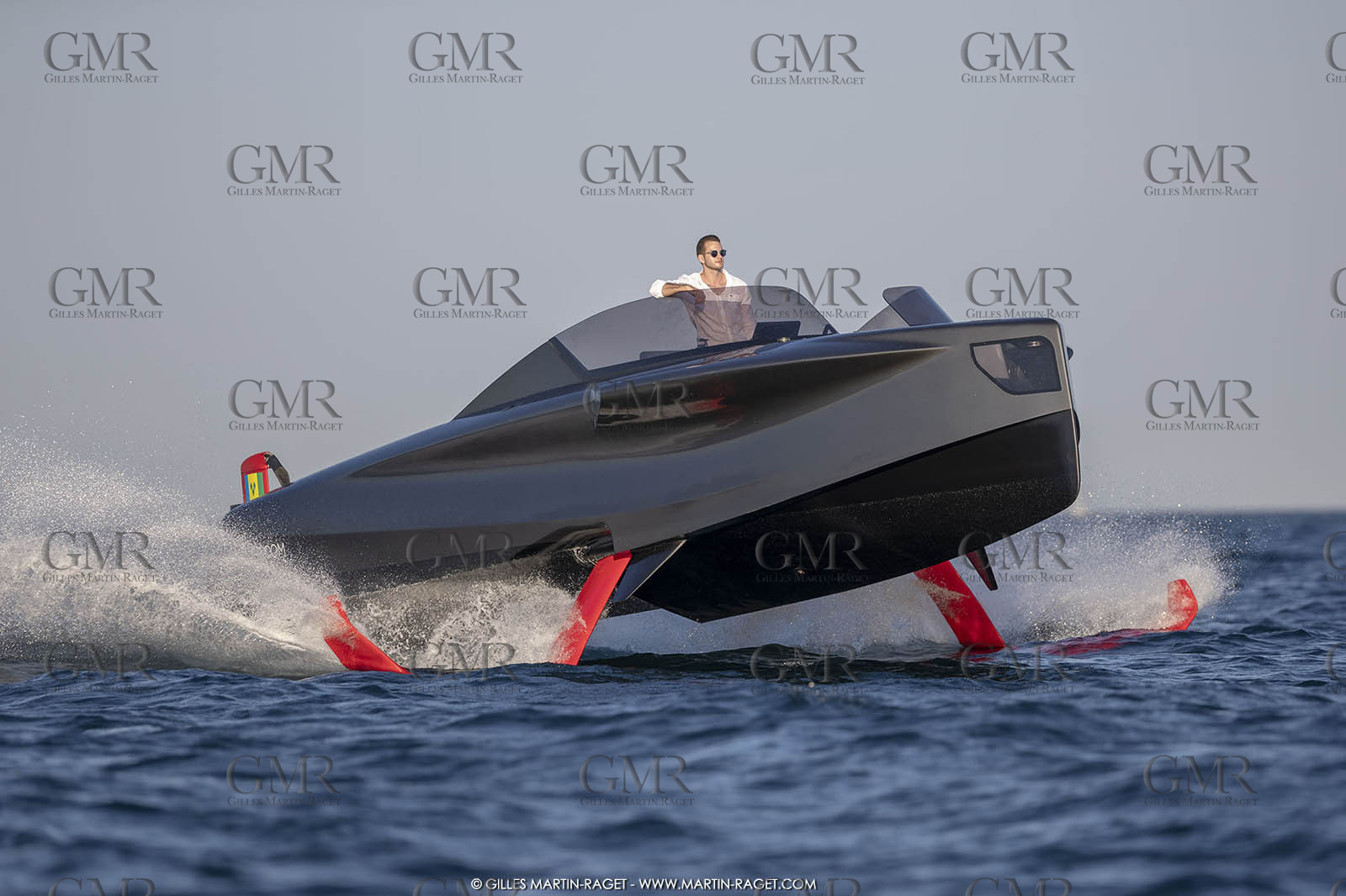 09 08 2018, Saint-Tropez (FRA,83), Foiler, the Flying Yacht by Enata