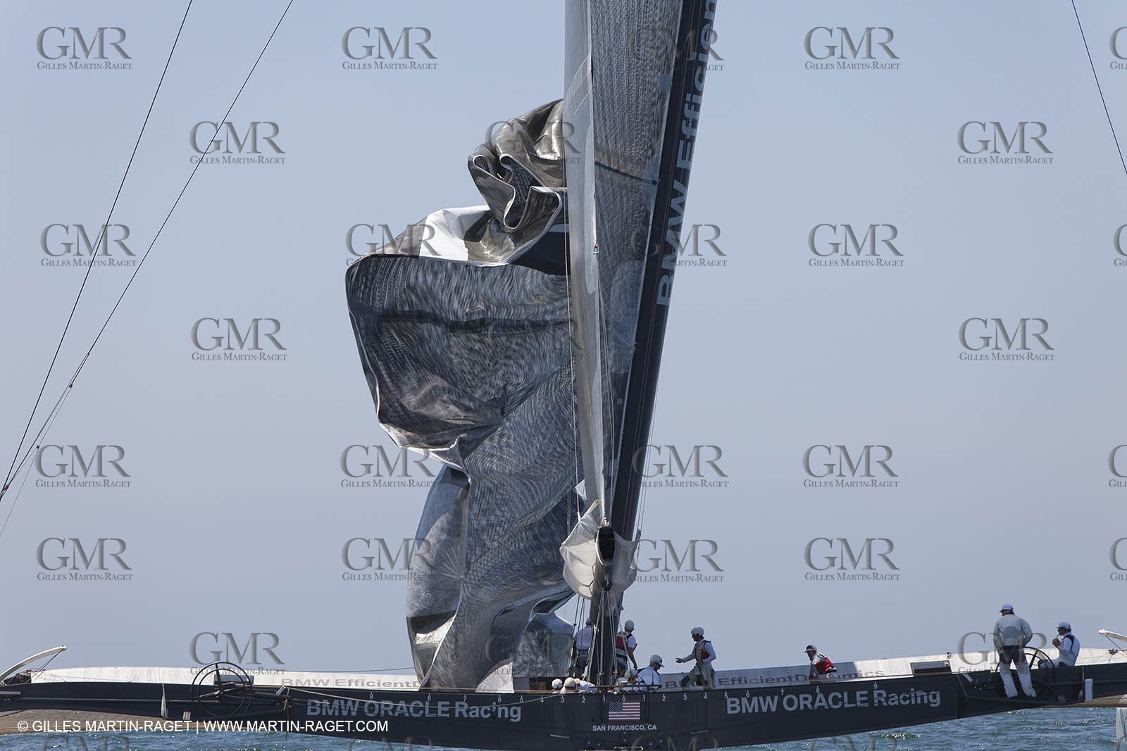 08 08 2009 - San Diego (USA,CA) - 33rd America's Cup - BMW ORACLE Racing - 90 ft Trimaran testings