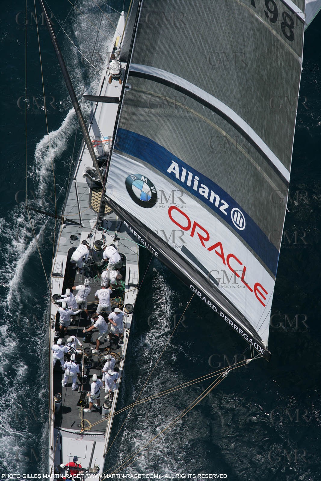 09 05 2007-Valencia (Spain)- 32nd America's Cup - Louis Vuitton Cup - RR2 - Day 11 - BMW ORACLE Racing