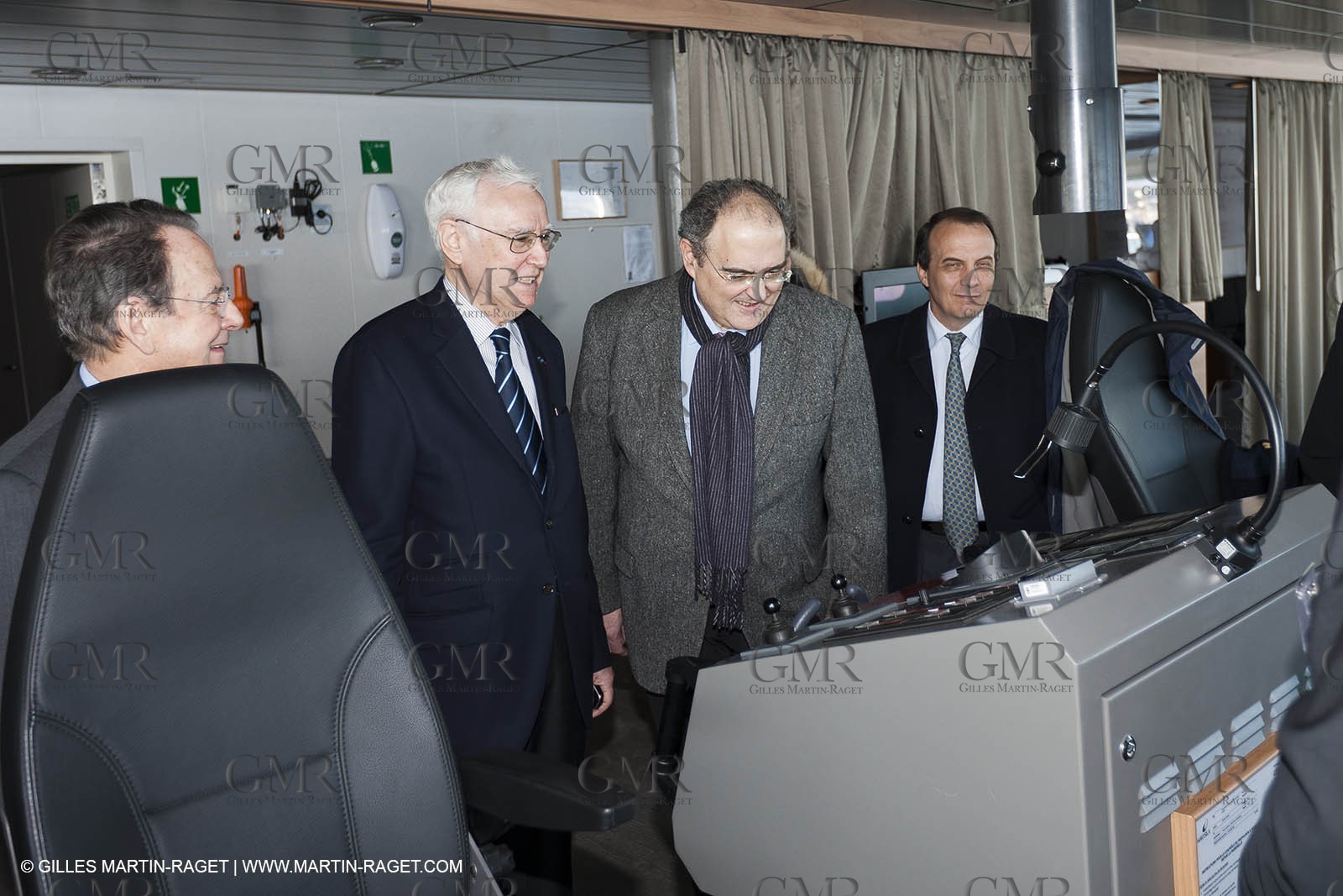 16 02 2012 - Ajaccio (FRA, Corse) -  La Méridionale shipping company- Piana at Ajaccio