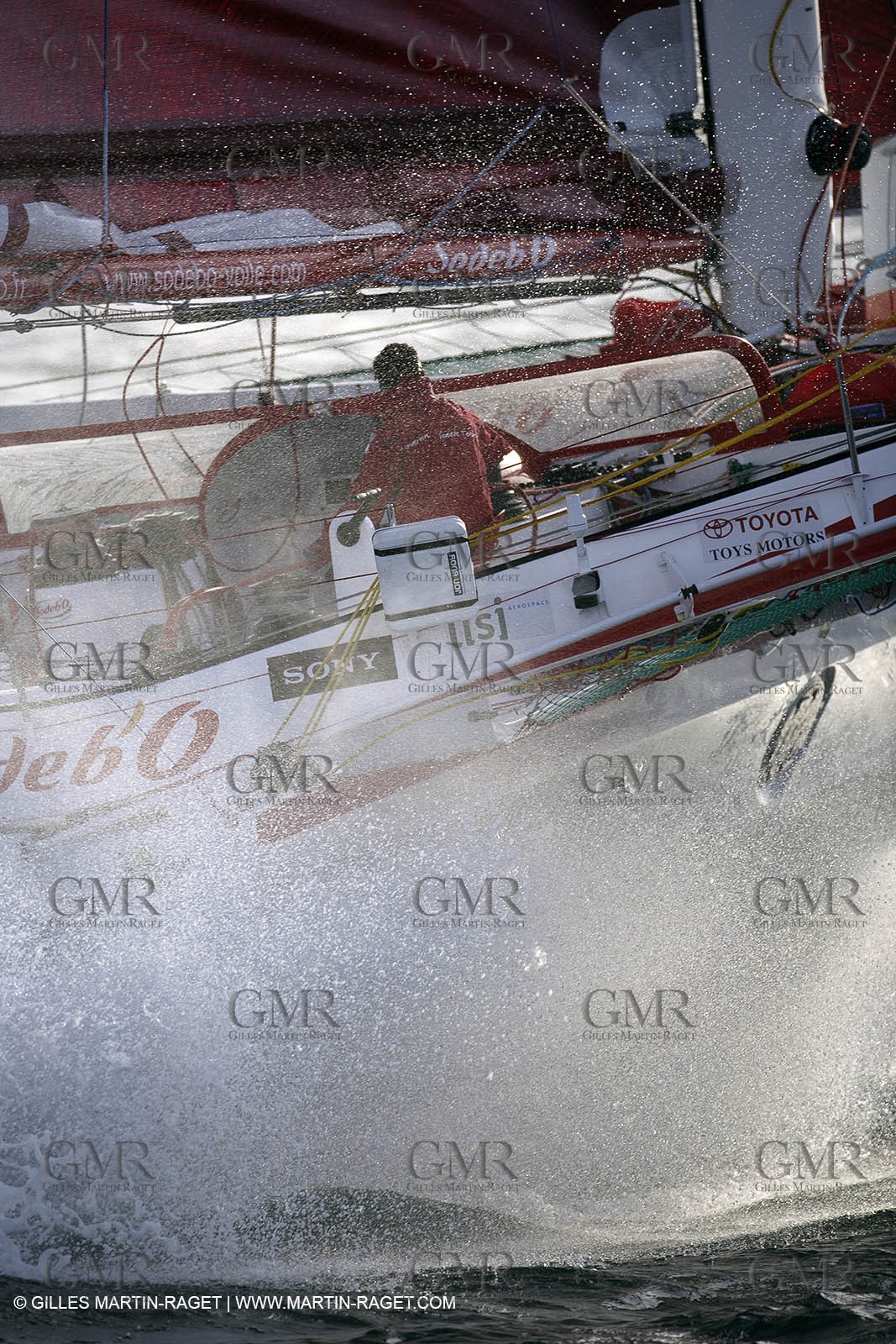 11 10 2008  -Lorient (FRA)  -  Multis Orma - Sodebo (Thomas Coville) - Route du Rhum 2006 training