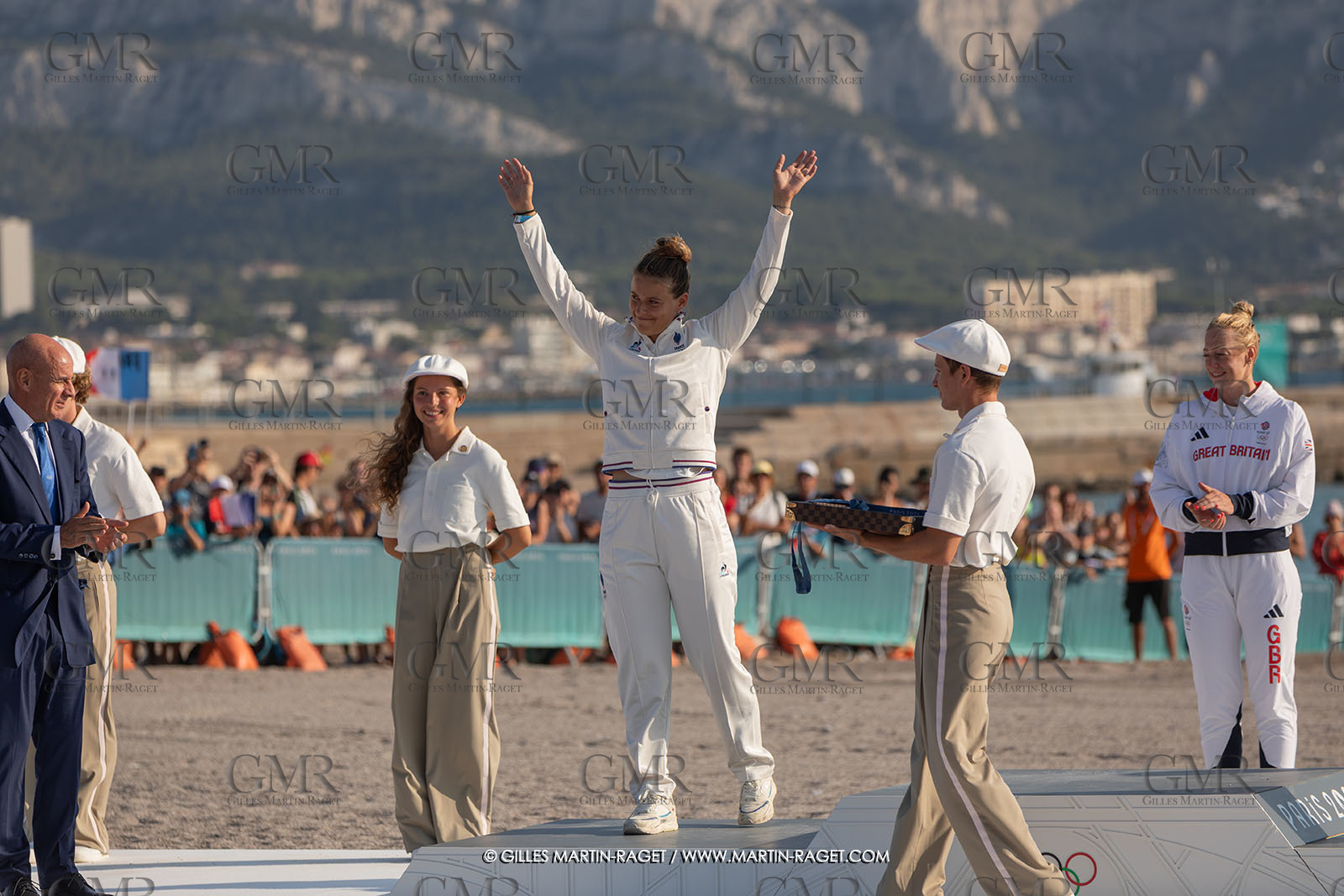 08 08 2024, Marseille (FRA), Paris 2024 Olympic Games, Sailing, Race Day 12