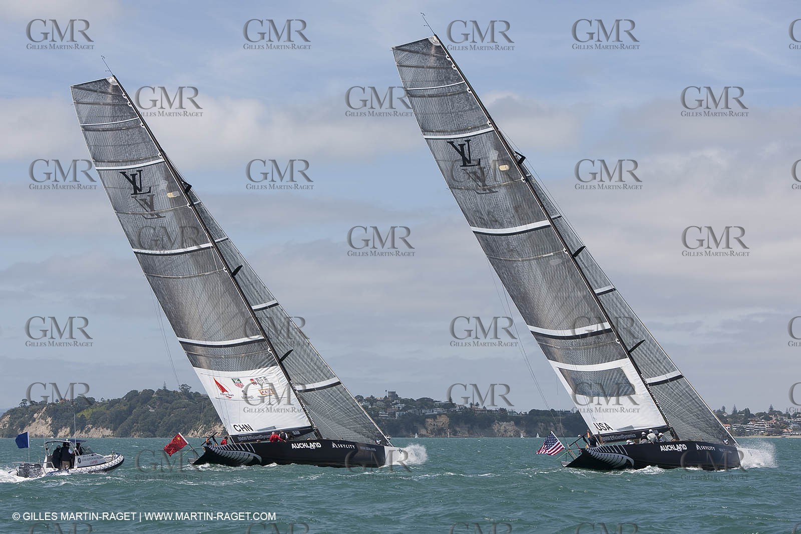 31 01 2009 - Auckland (NZL) -  Louis Vuitton Pacific Series -  Racing Day 2