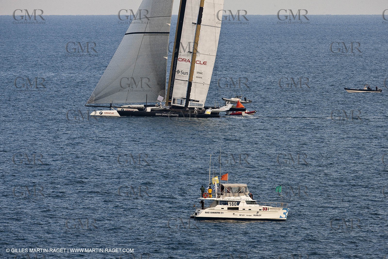11 02 2010 - Valencia (ESP) - 33rd America's Cup - BMW ORACLE Racing - Day off 2