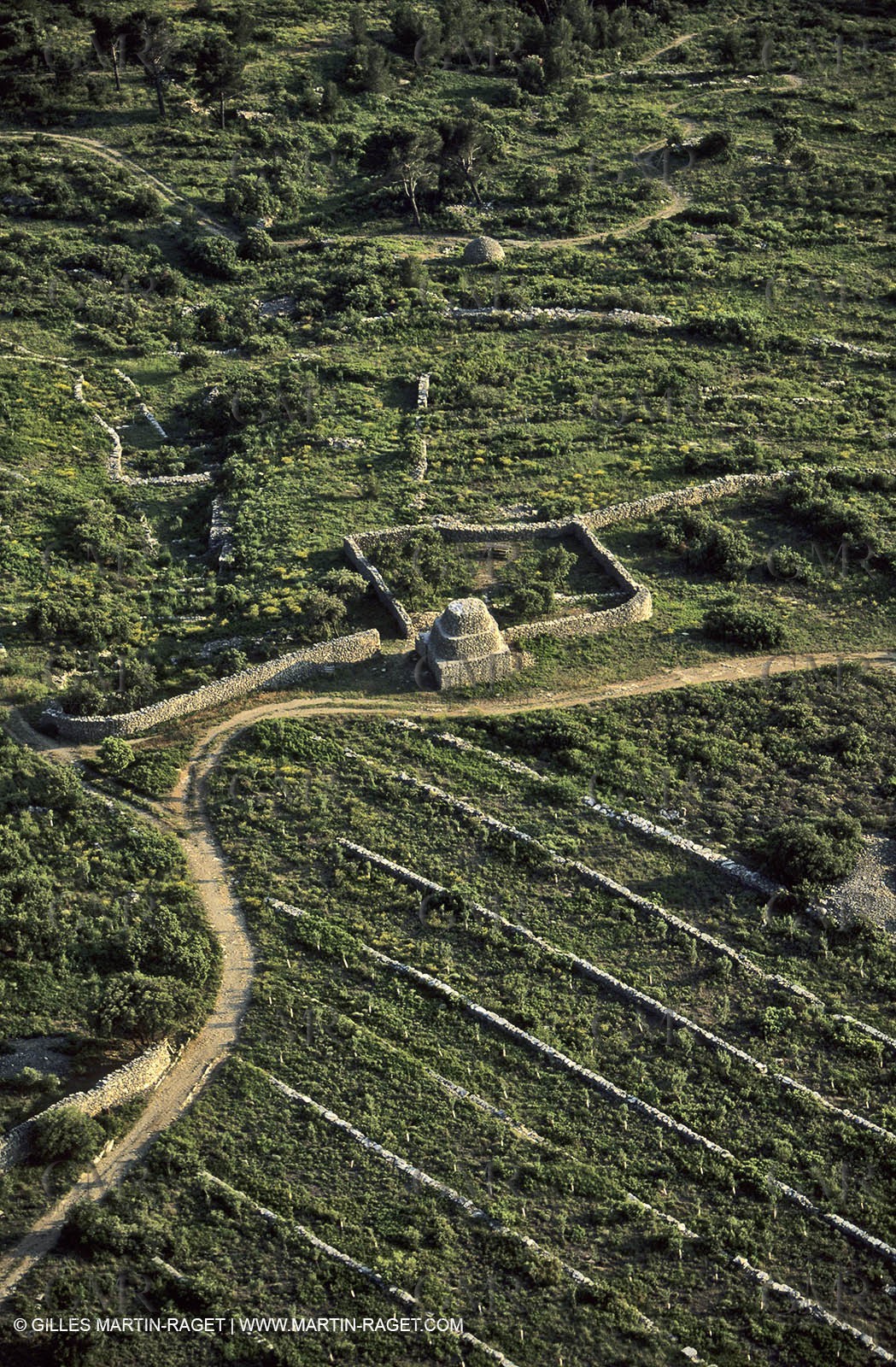 Alpilles and Montagnette hills