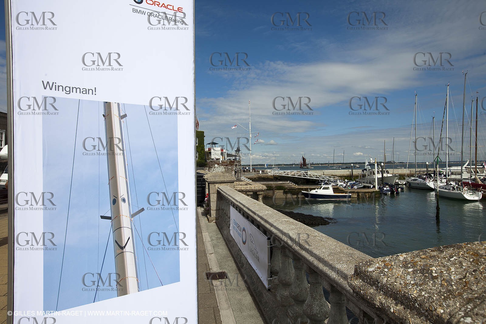 02 08 2010 - Cowes (UK, IOW) - The 1851 Cup -  BMW ORACLE Racing - Training Day.