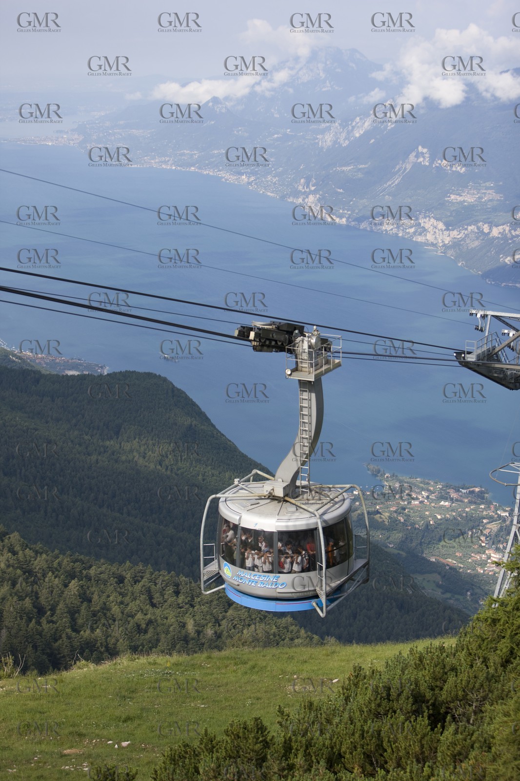 08 07 2008 - Malcesine (ITA, Lake Garda) - RC 44 World Championsship - Malcesine SLAM Cup 08 - opening Press conference at Monte Baldo