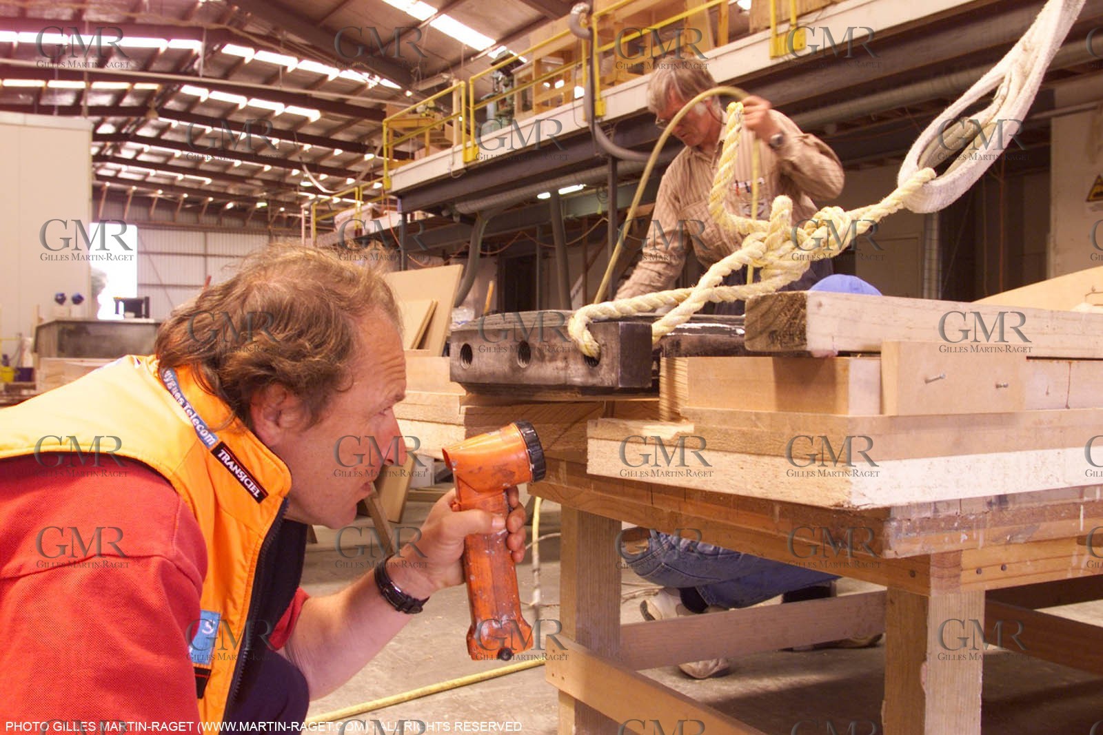America's Cup - Auckland 2000 - Le Défi - Philippe Pallu de la Barrière
