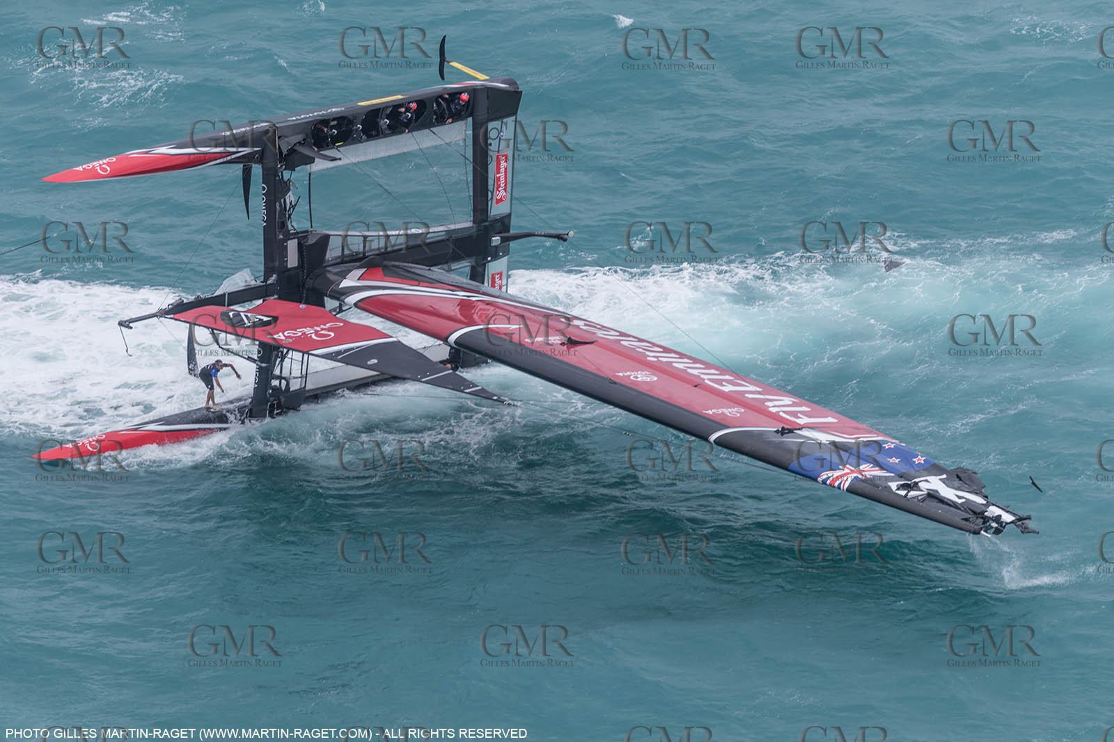 06 06 2017 - Bermuda (BDA) - 35th America's Cup Bermuda 2017 - Louis Vuitton America's Cup Playoffs semi-finals, Day 3