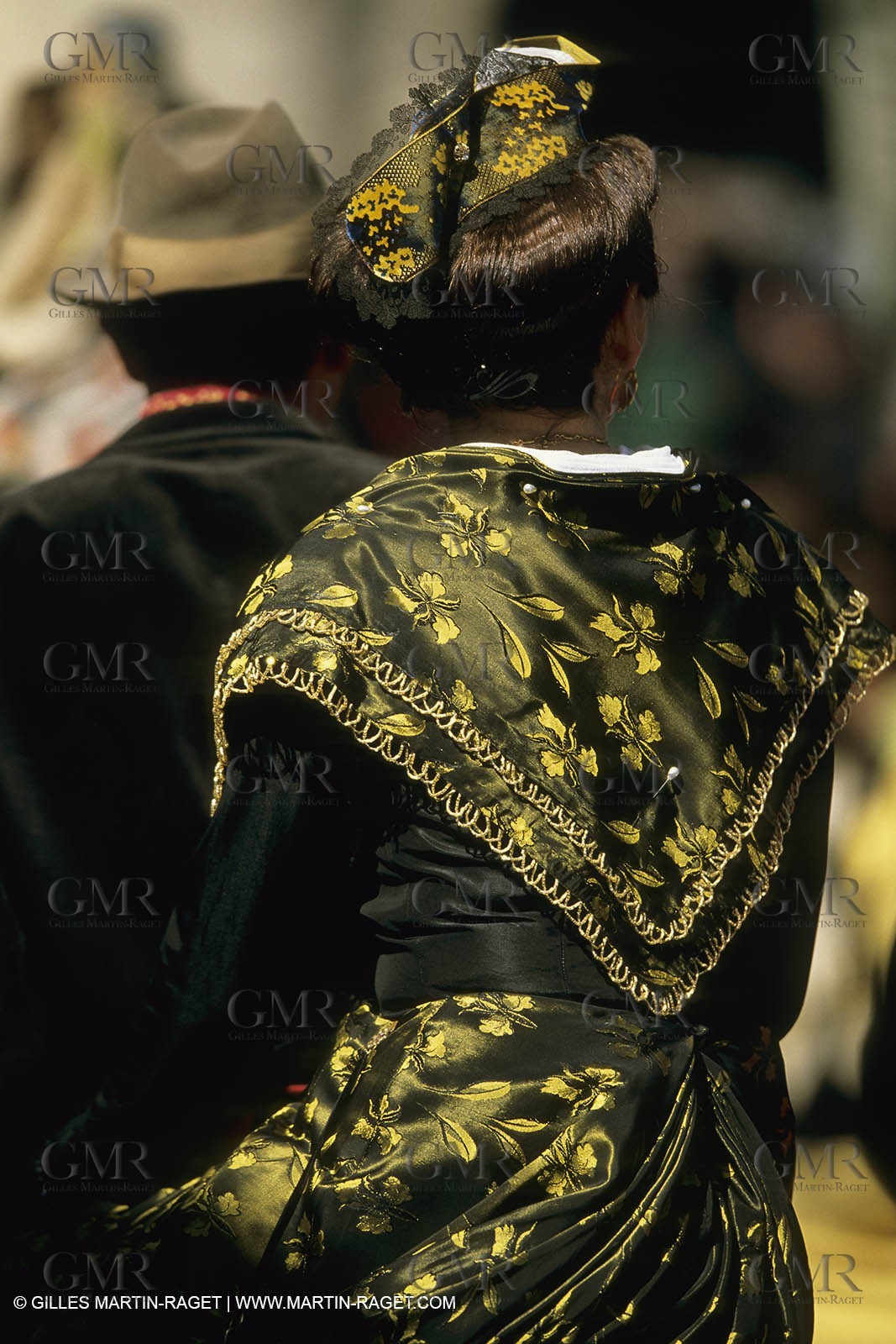France, Provence, Traditionnal costume from Arles