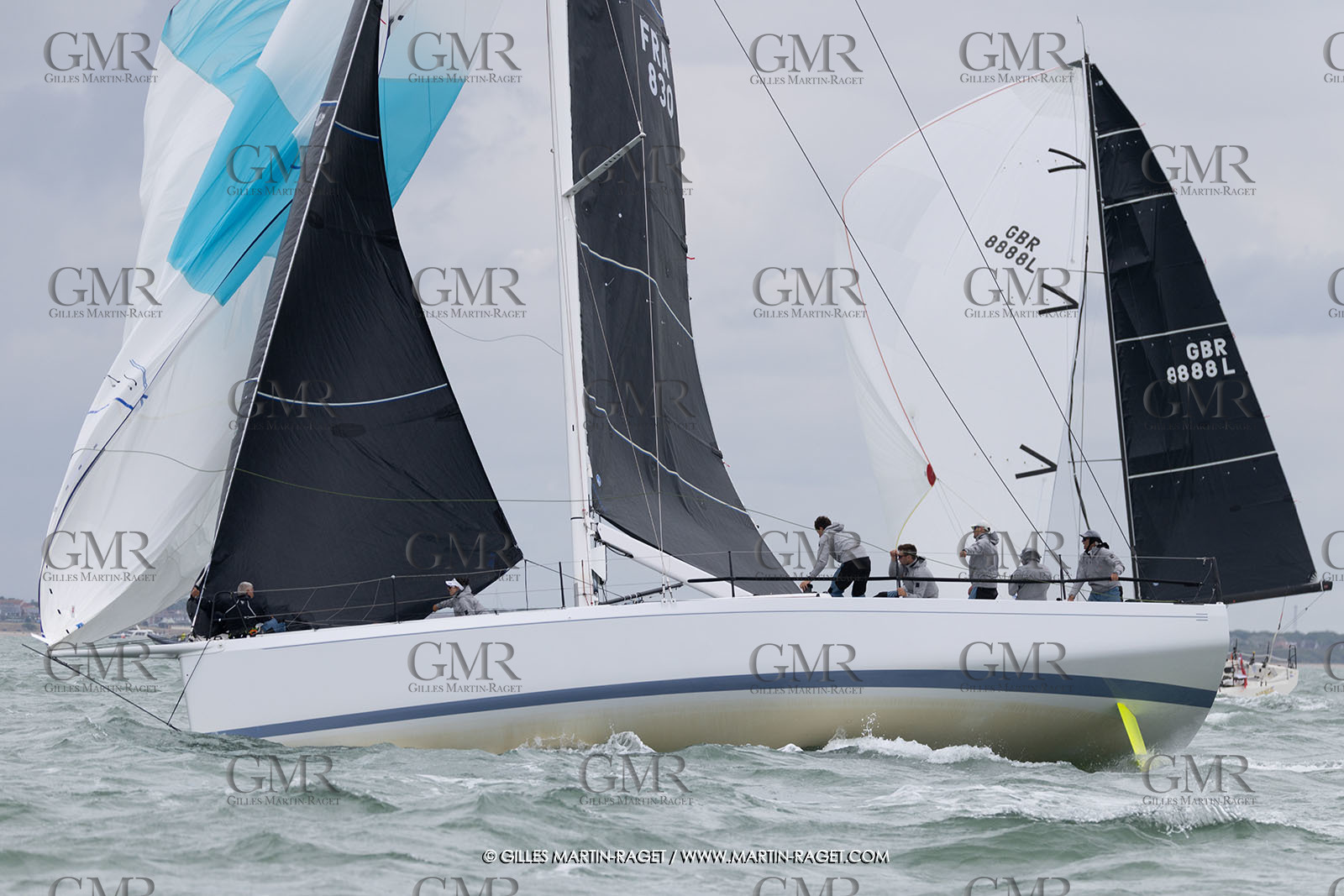 22 07 2025, Cowes (UK, IOW), Admiral's Cup 2025, Inshore Races 1 & 2,