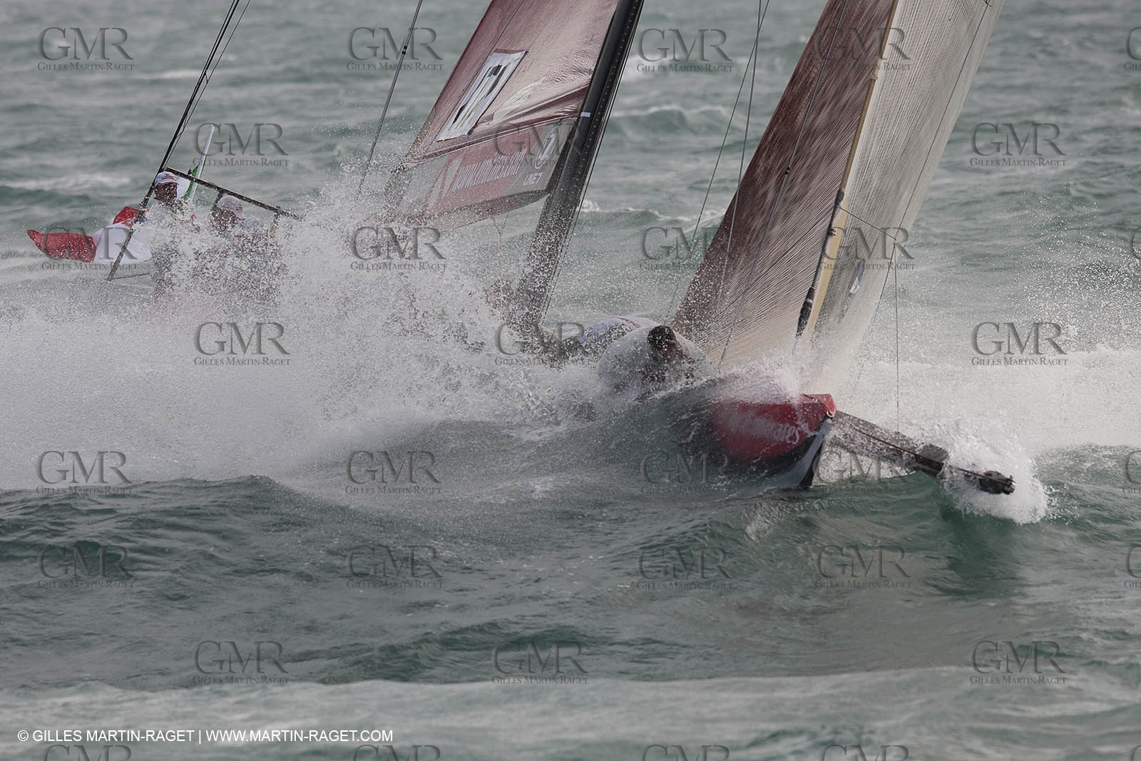 05 02 2009 - Auckland (NZL) -  Louis Vuitton Pacific Series -  Racing Day 4 - Round Robin 2