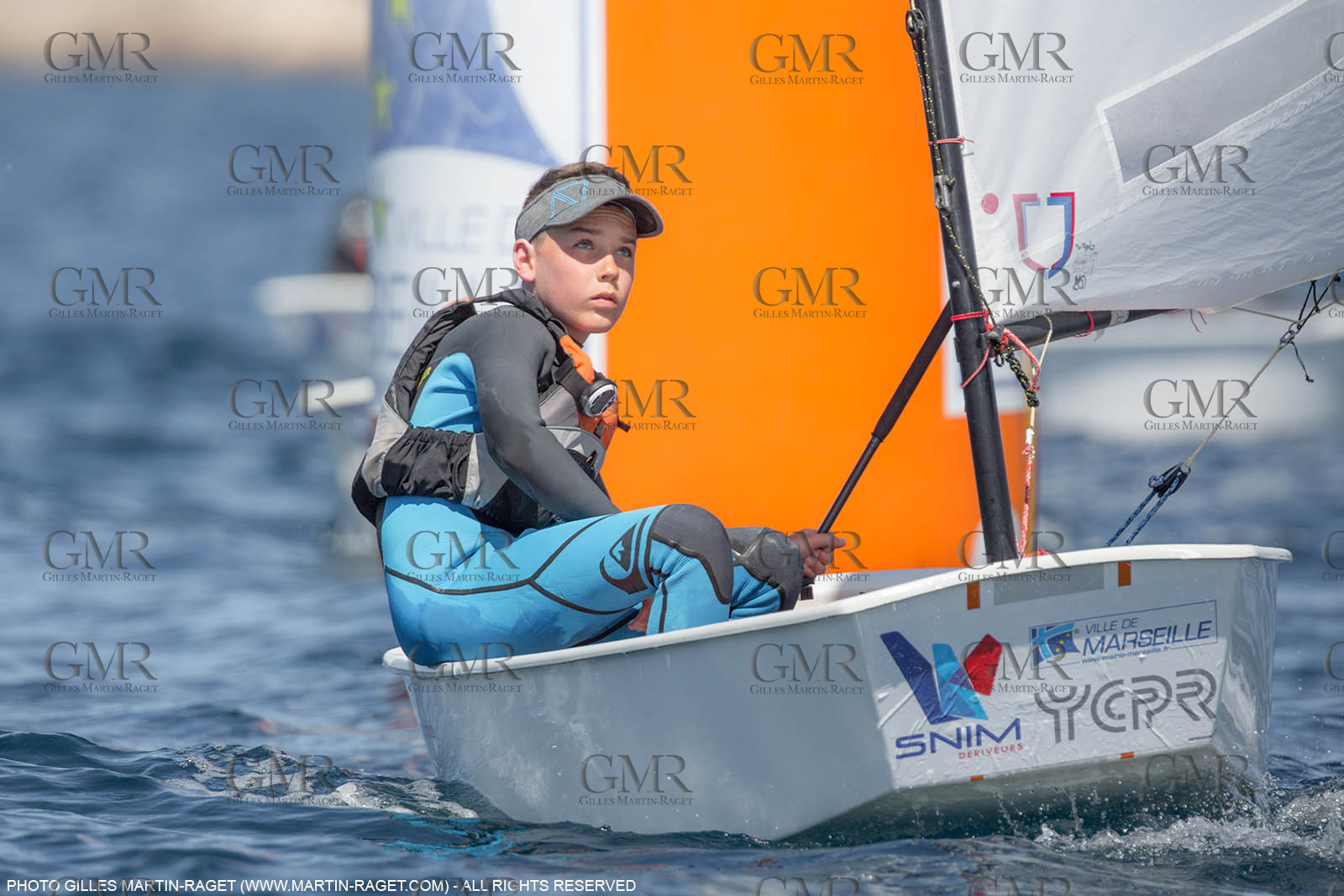 14 04 2016, Marseille (FRA,13), SNIM Dériveurs, Coupe Internationale de Printemps Optimist, Day 4