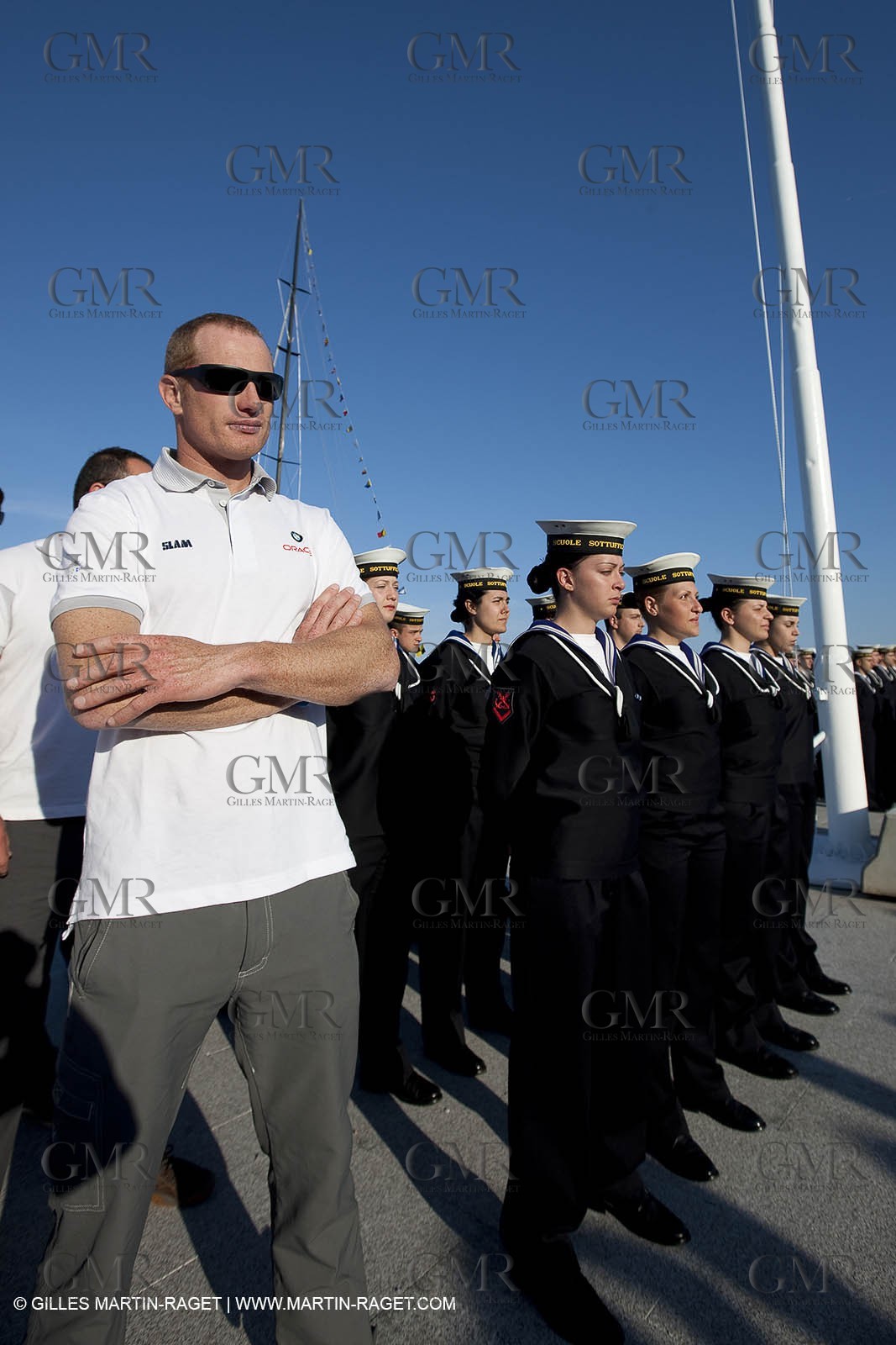 19 05 2010 - La Maddalena (ITA, Sardinia) Louis Vuitton Trophy - BMW ORACLE Racing - Training