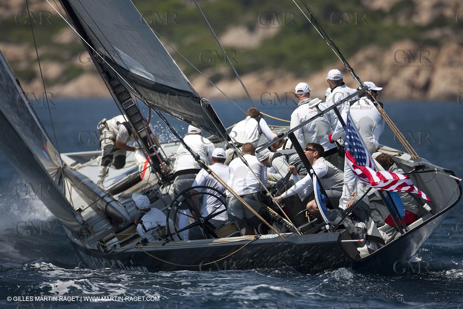 19 05 2010 - La Maddalena (ITA, Sardinia) Louis Vuitton Trophy - BMW ORACLE Racing - Training