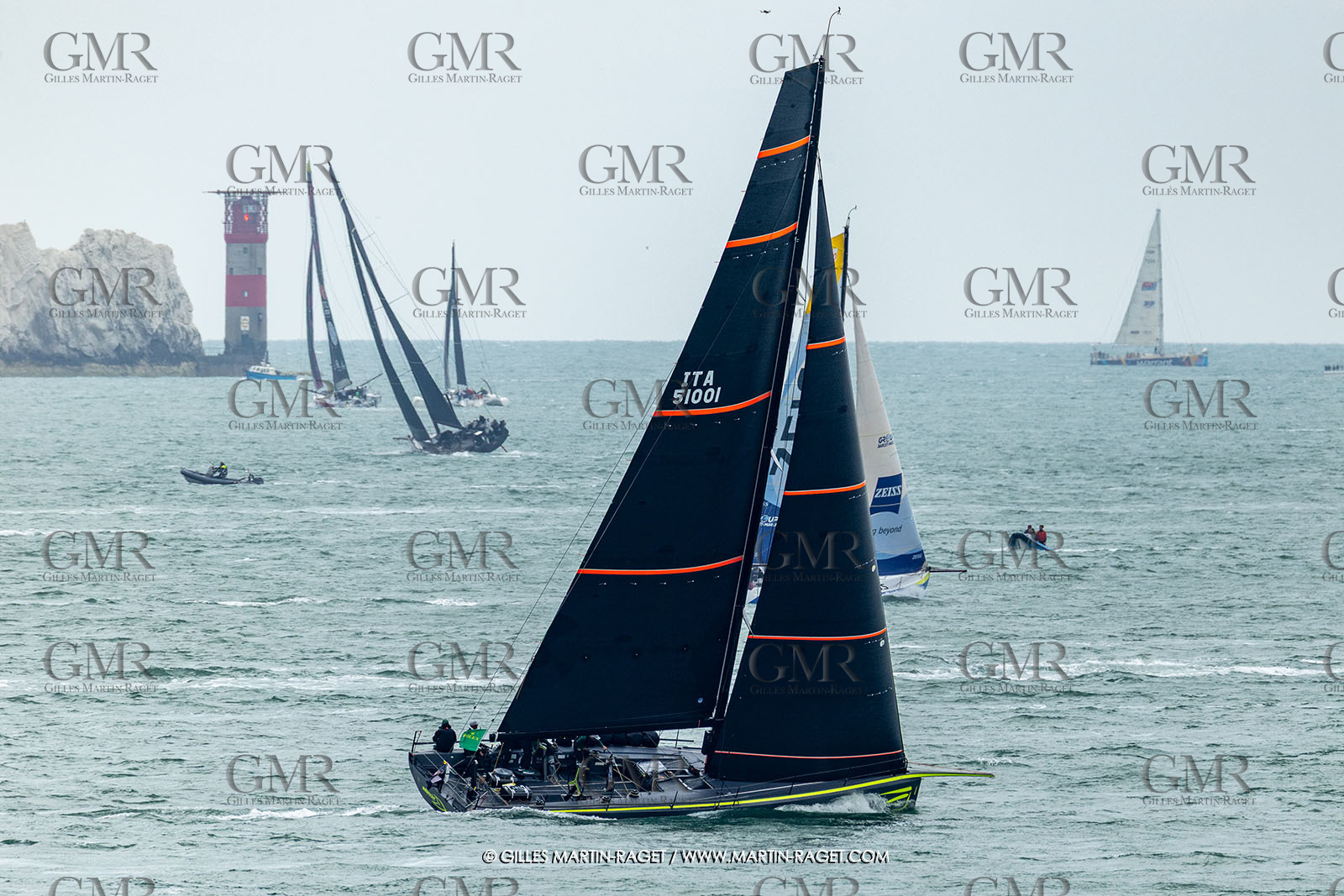 26 07 2025, Cowes (UK, IOW), Admiral's Cup 2025, Rolex Fastnet Race start,