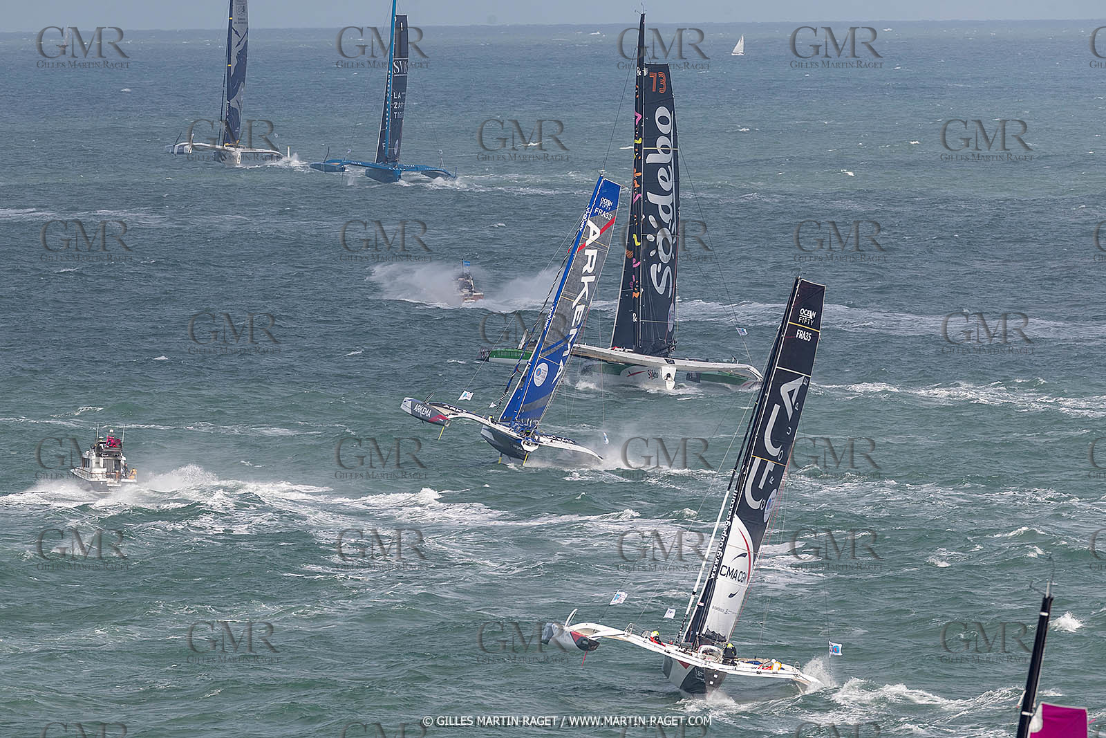 07 11 2021, Le Havre (FRA), Départ Transat Jacques Vabre 2021