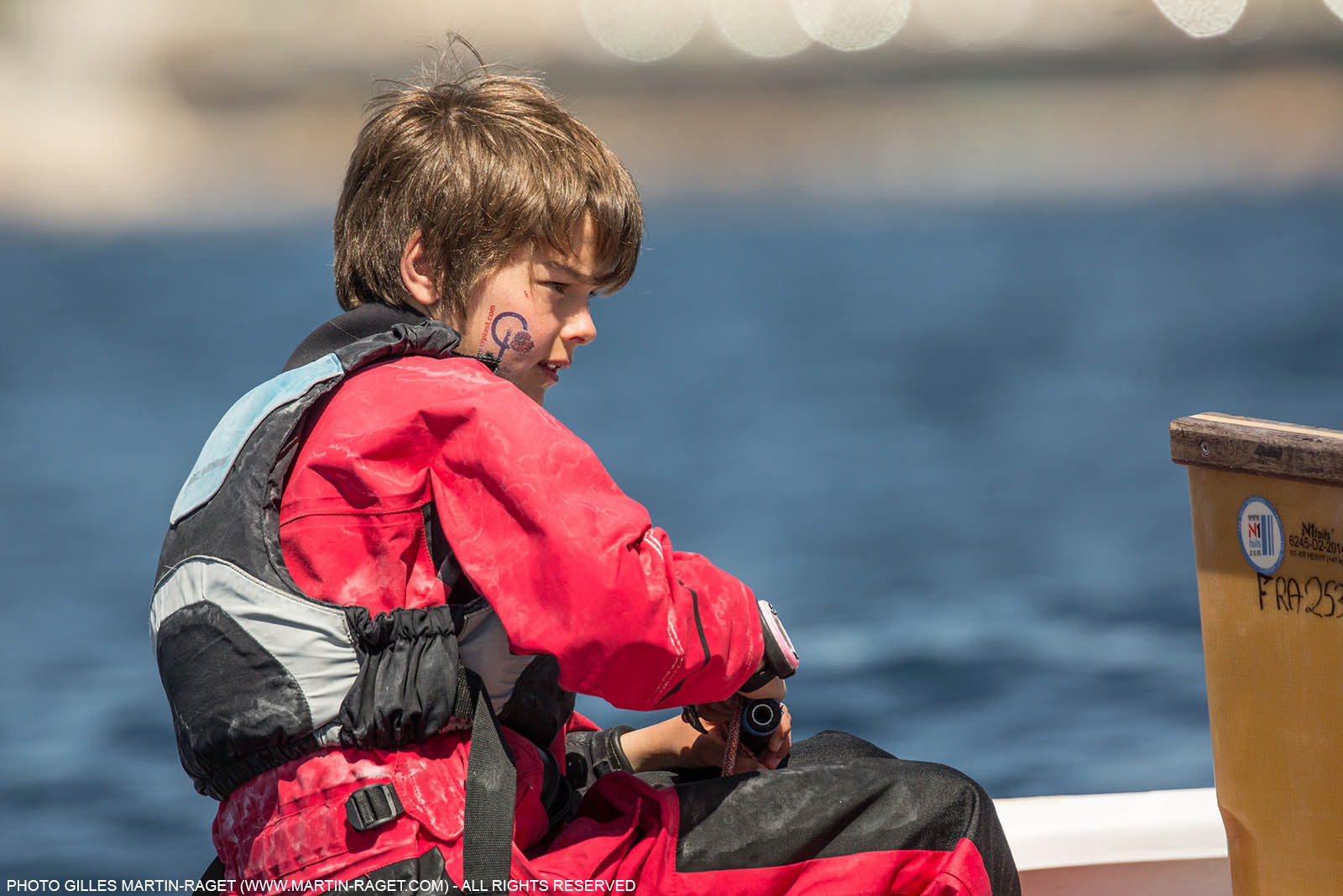 14 04 2016, Marseille (FRA,13), SNIM Dériveurs, Coupe Internationale de Printemps Optimist, Day 4