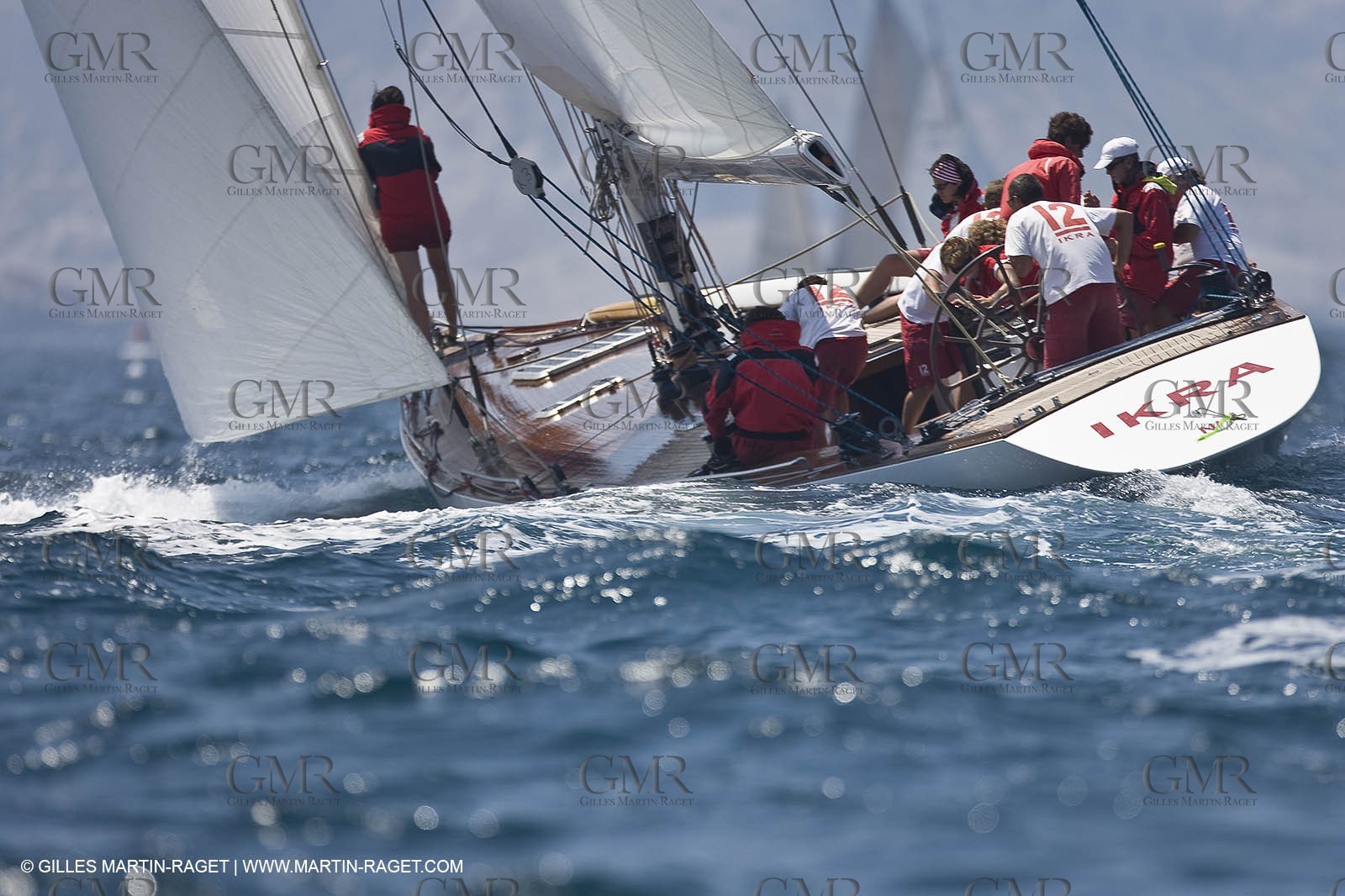 Sailing, Classic yachts, Voiles Vieux Port 2009, Marseille (FRA)